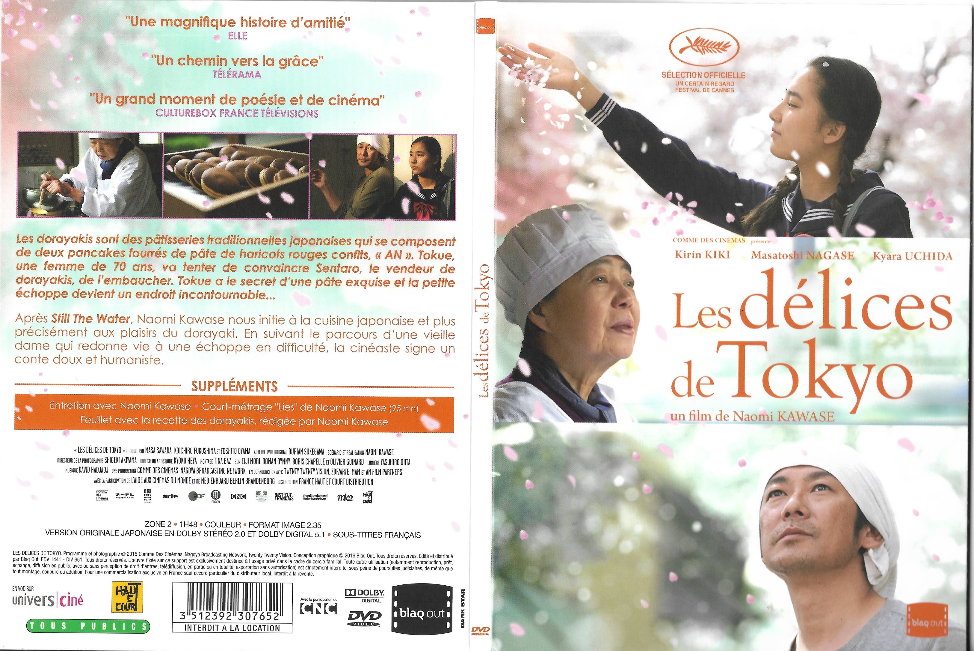 Jaquette DVD Les dlices de Tokyo