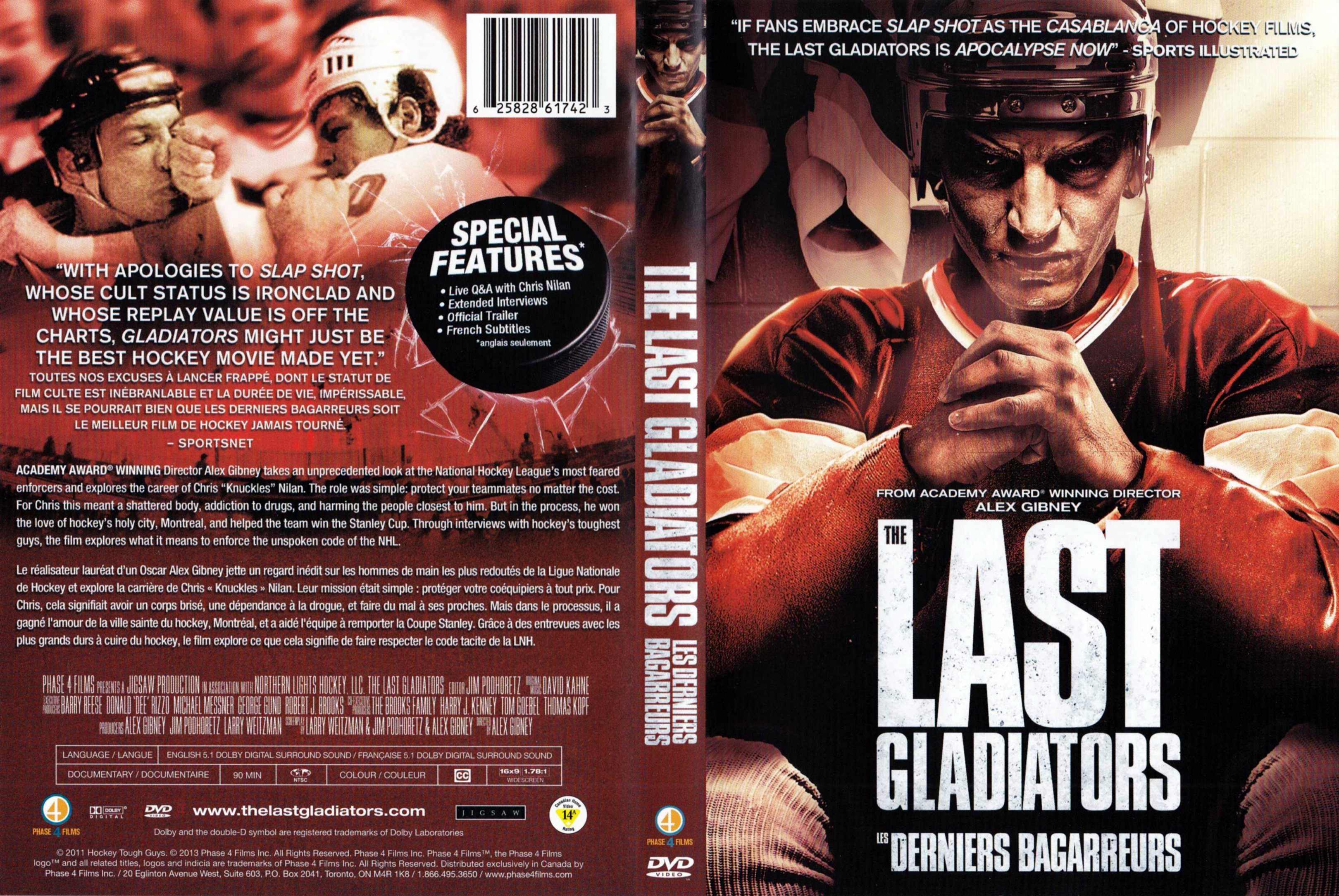 Jaquette DVD Les derniers bagarreurs - The Last Gladiators (Canadienne)