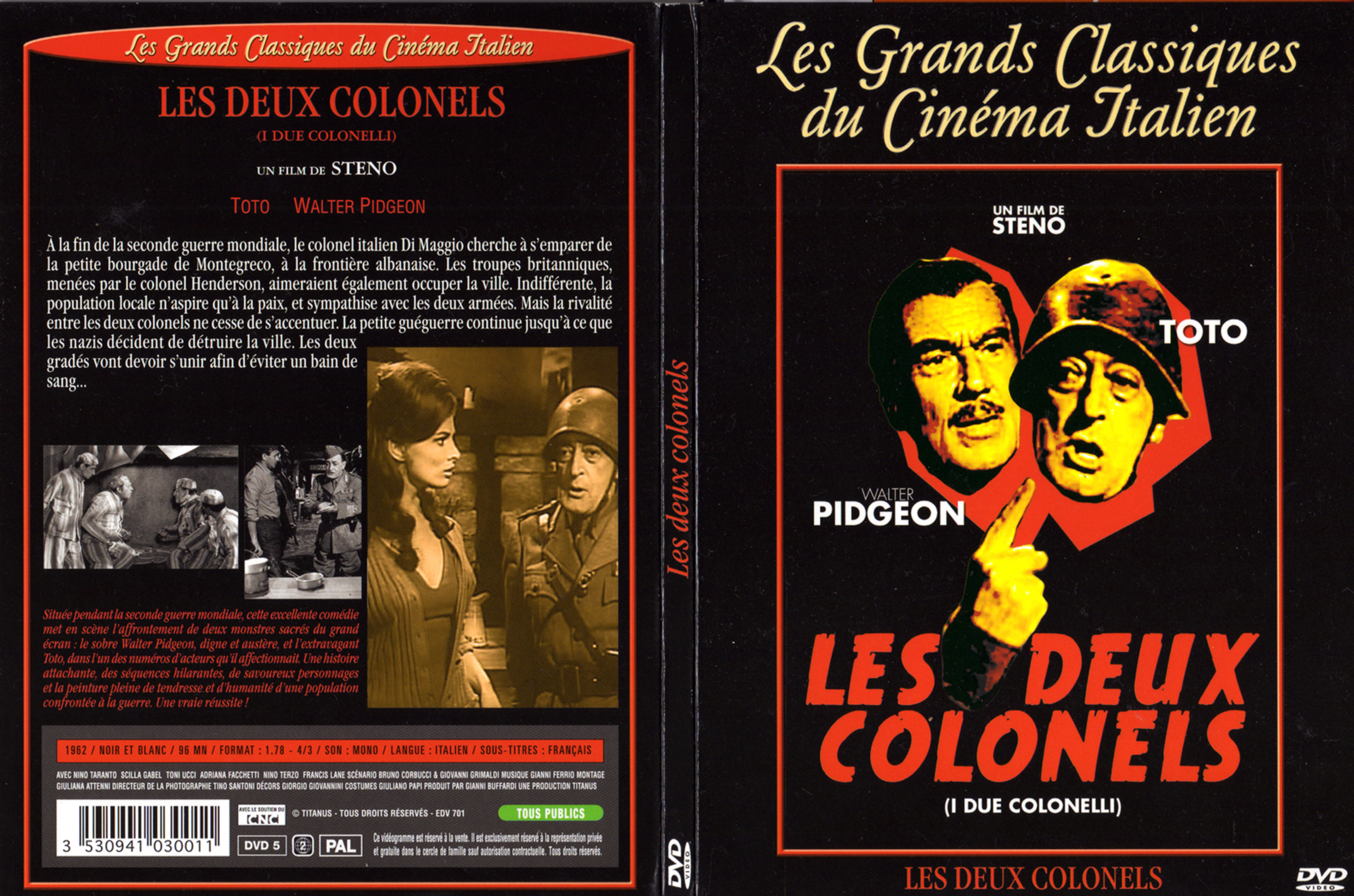 Jaquette DVD Les deux colonels