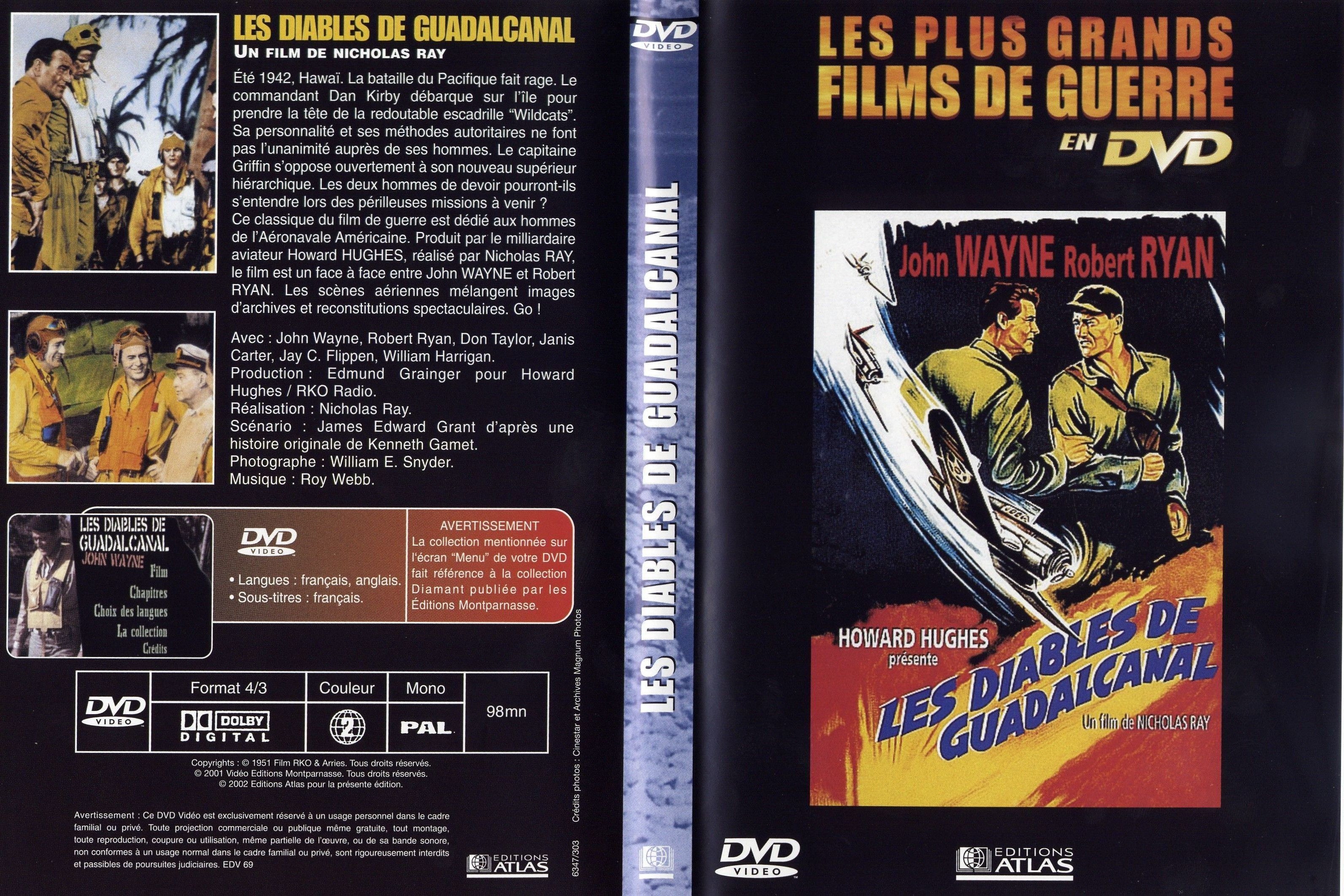 Jaquette DVD Les diables de guadalcanal