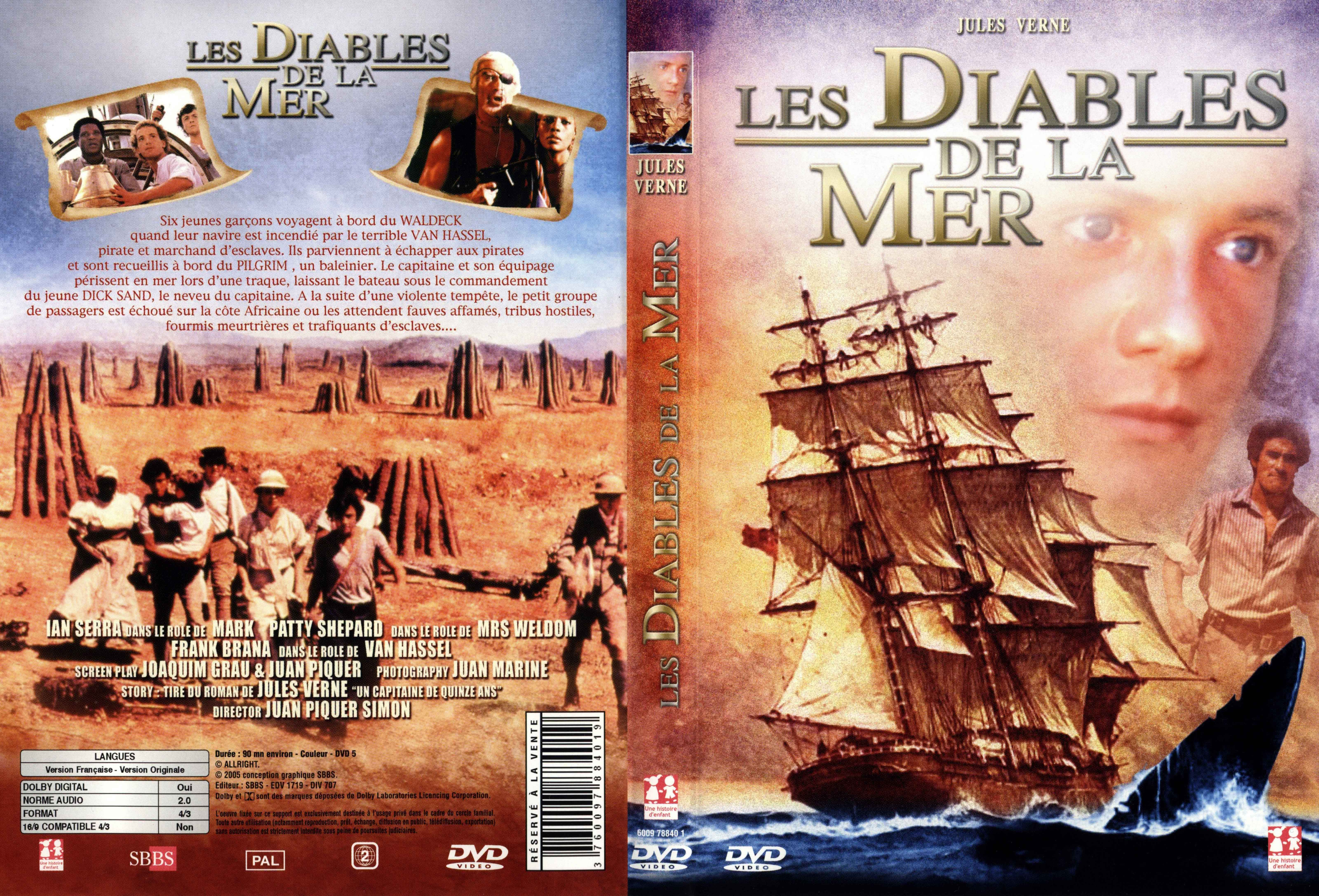 Jaquette DVD Les diables de la mer