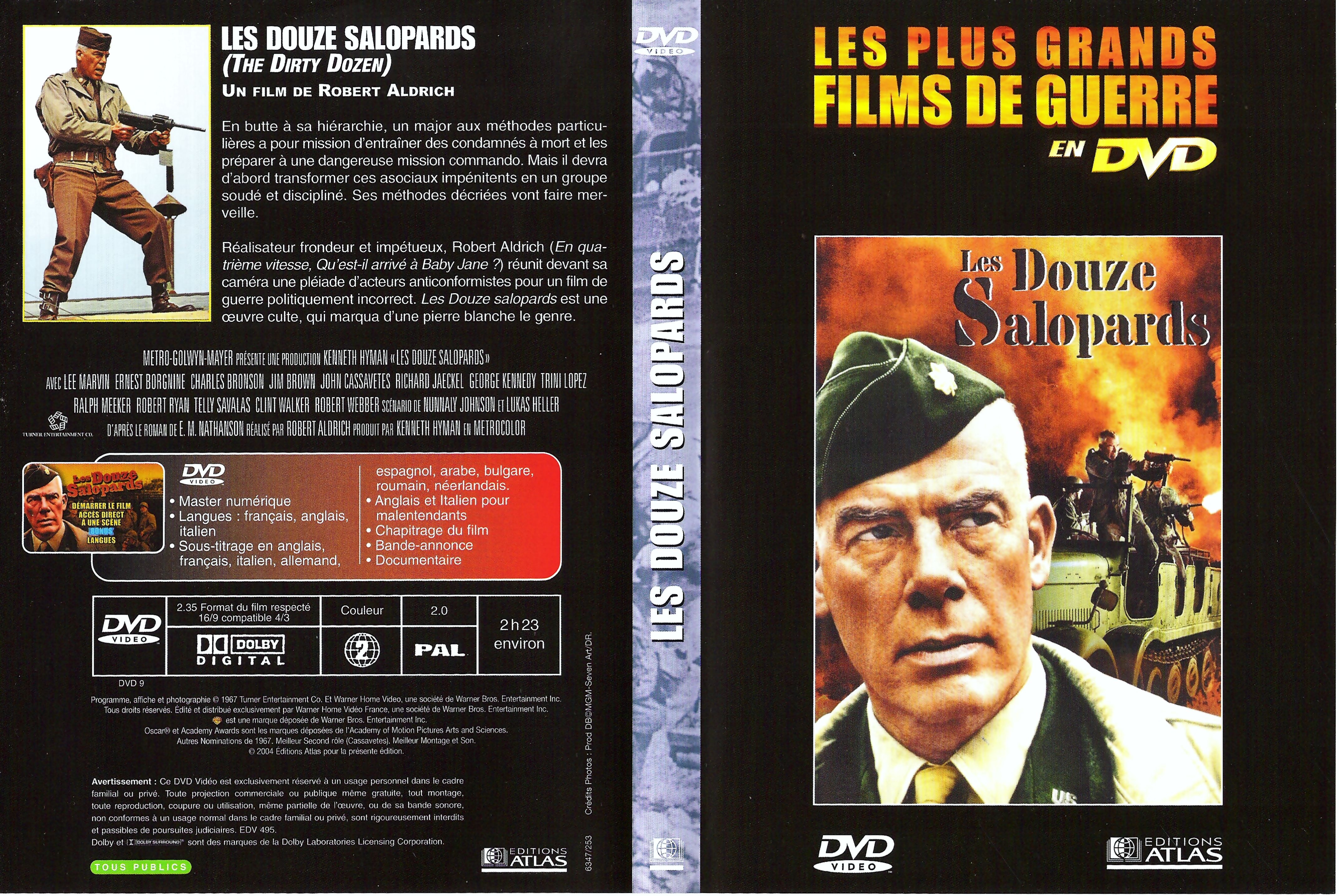 Jaquette DVD Les douze salopards v2