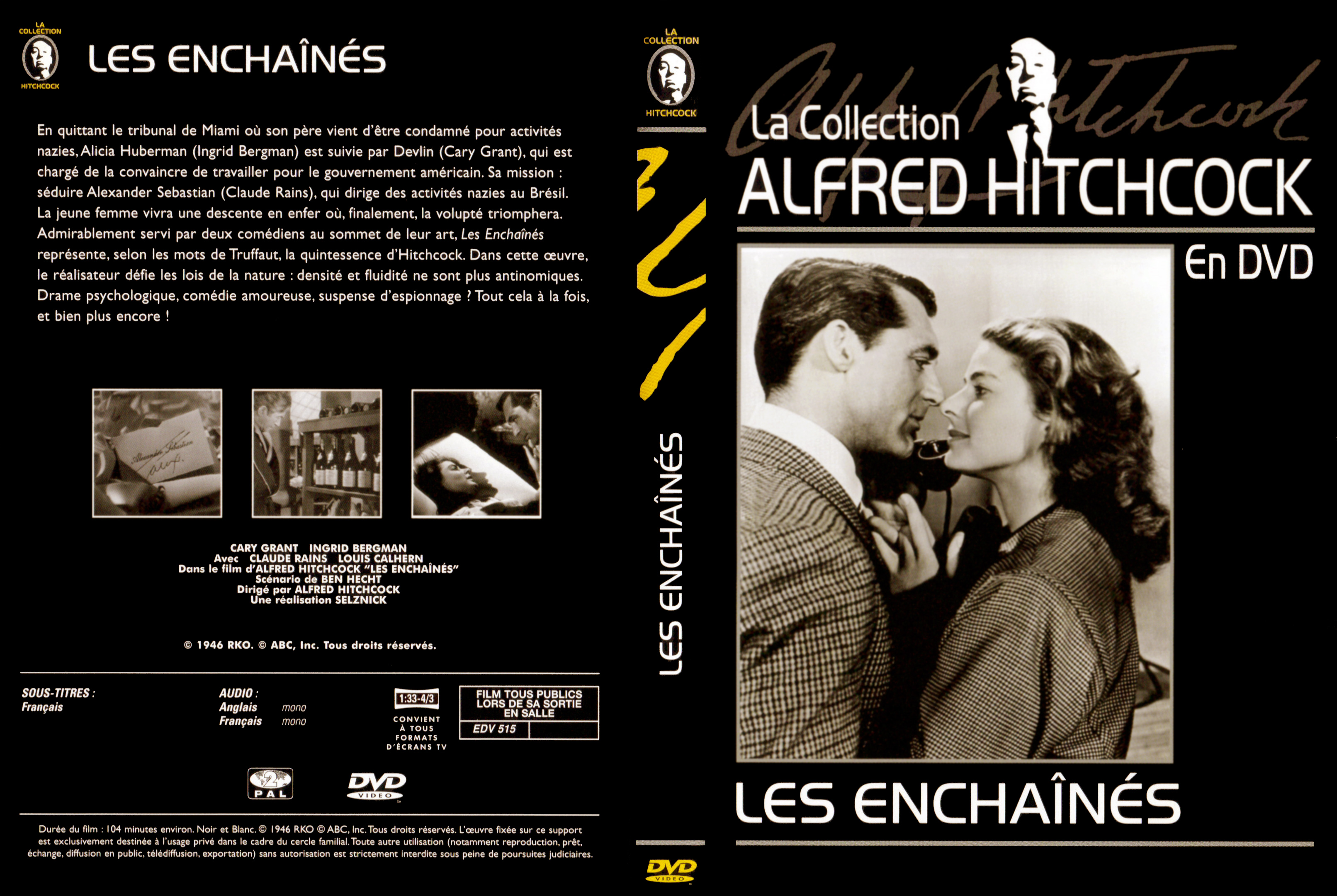 Jaquette DVD Les enchains