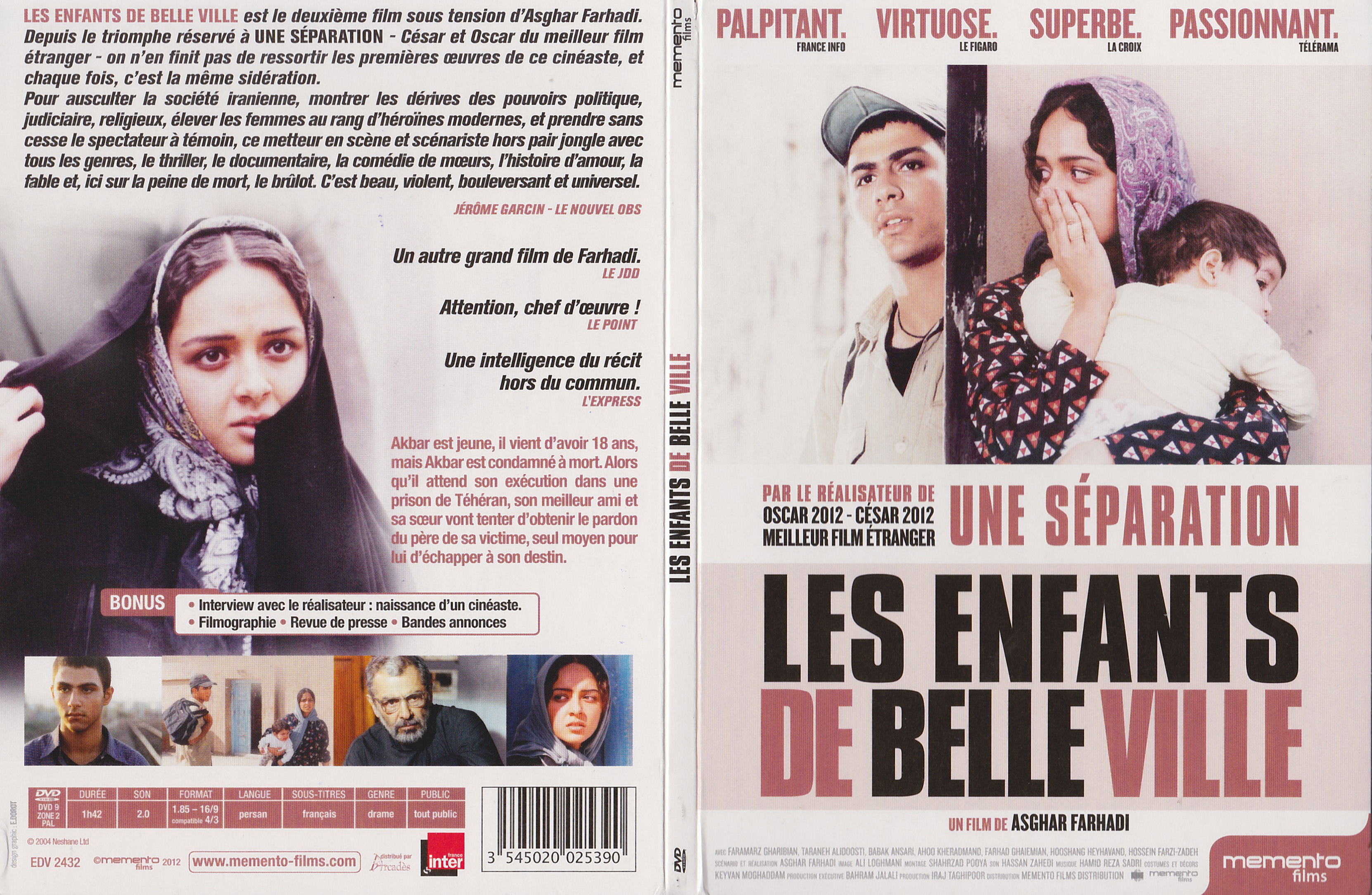 Jaquette DVD Les enfants de Belle Ville