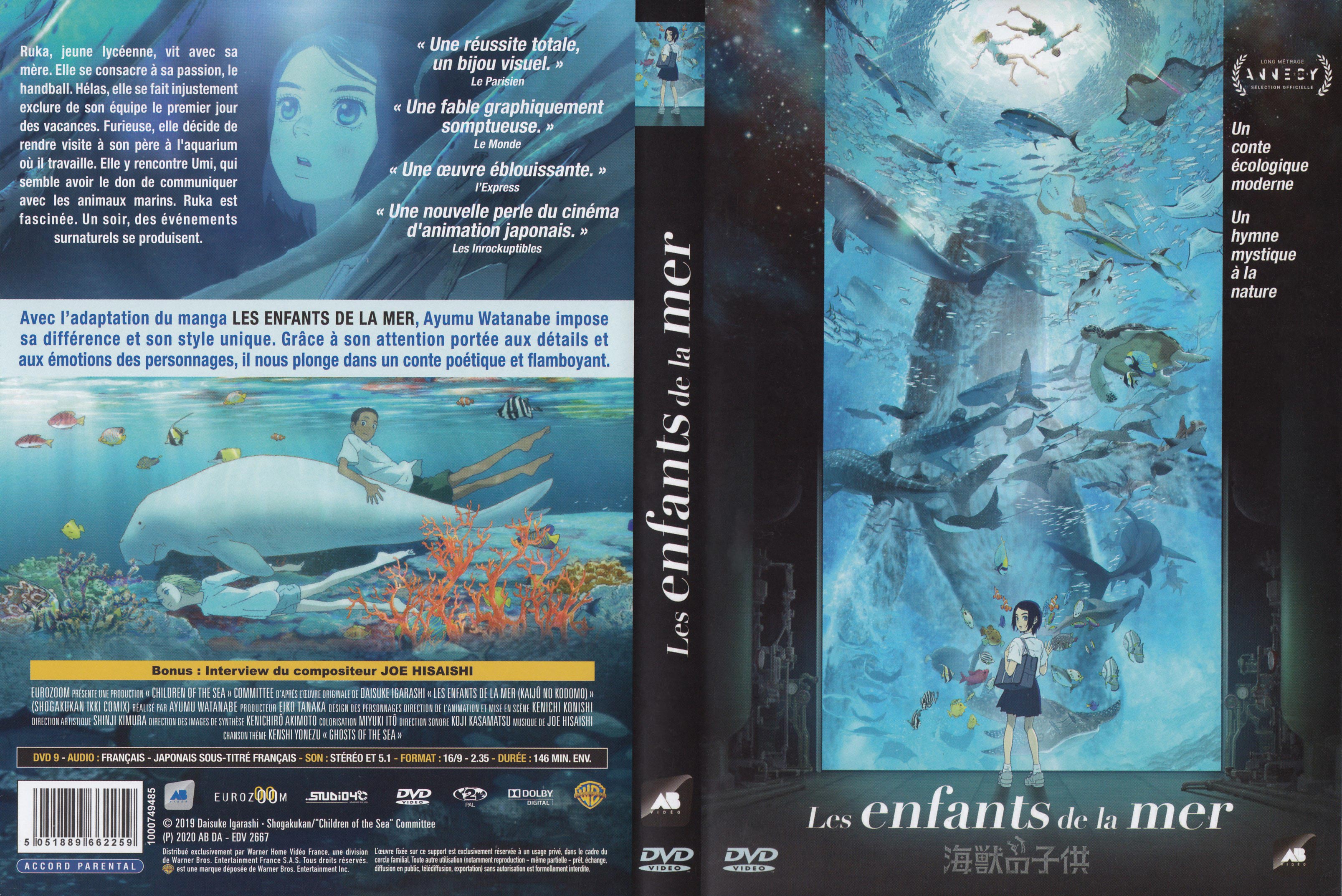 Jaquette DVD Les enfants de la mer