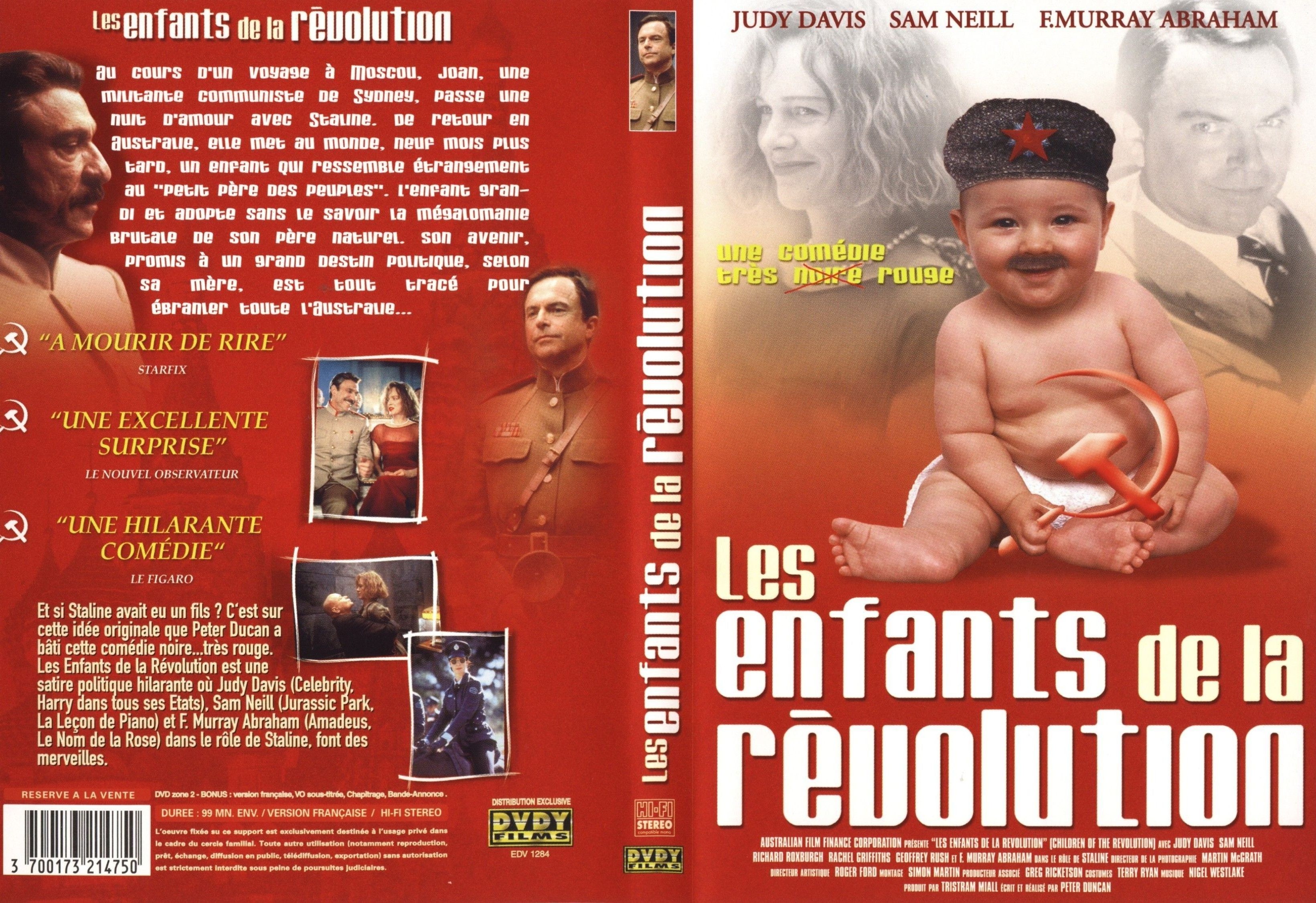 Jaquette DVD Les enfants de la rvolution