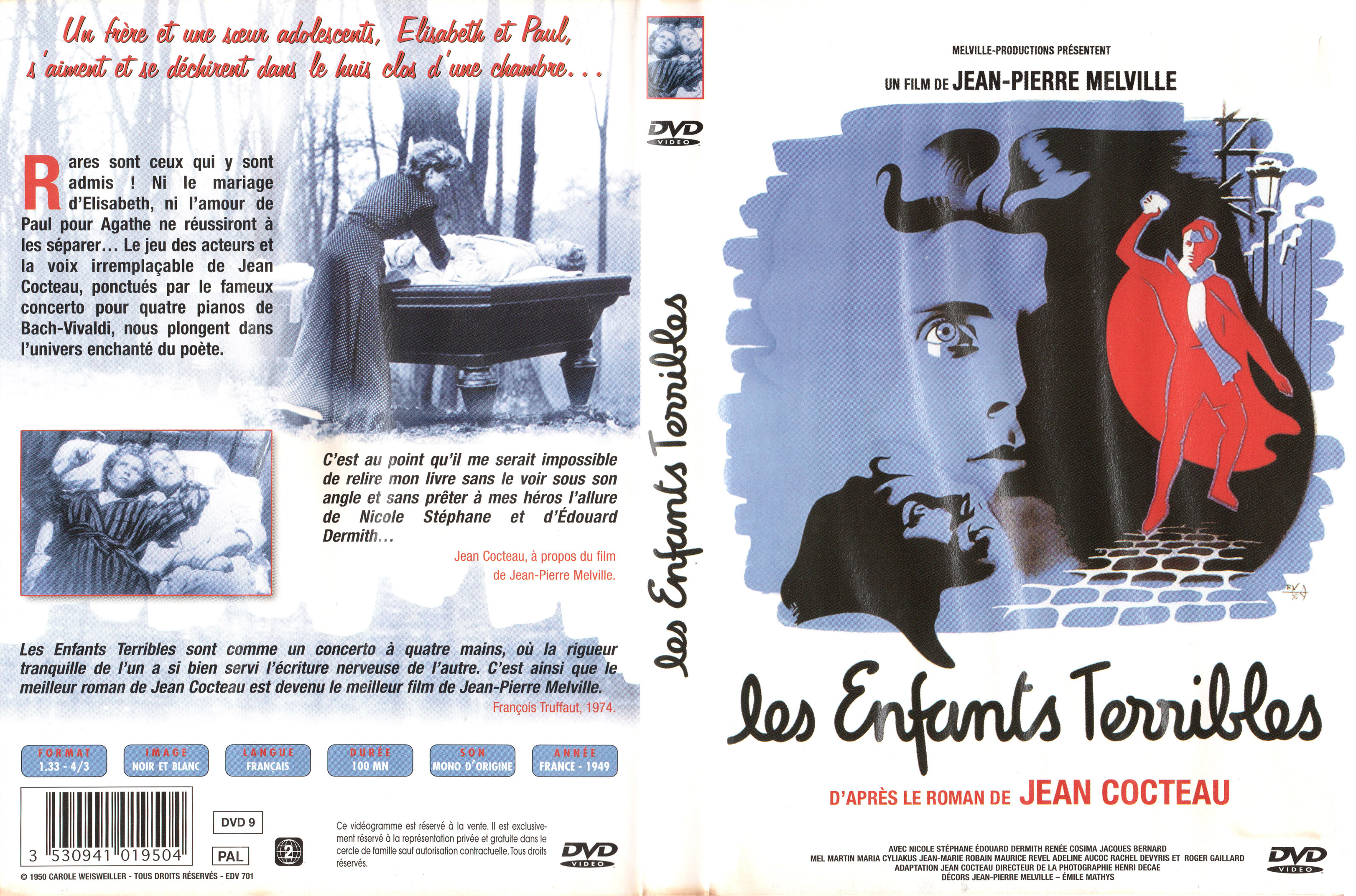 Jaquette DVD Les enfants terribles v3