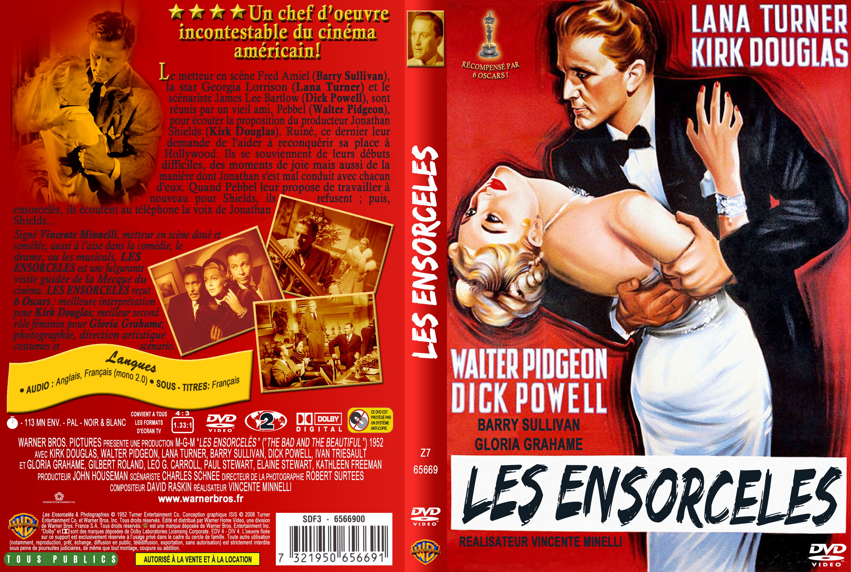 Jaquette DVD Les ensorcels custom