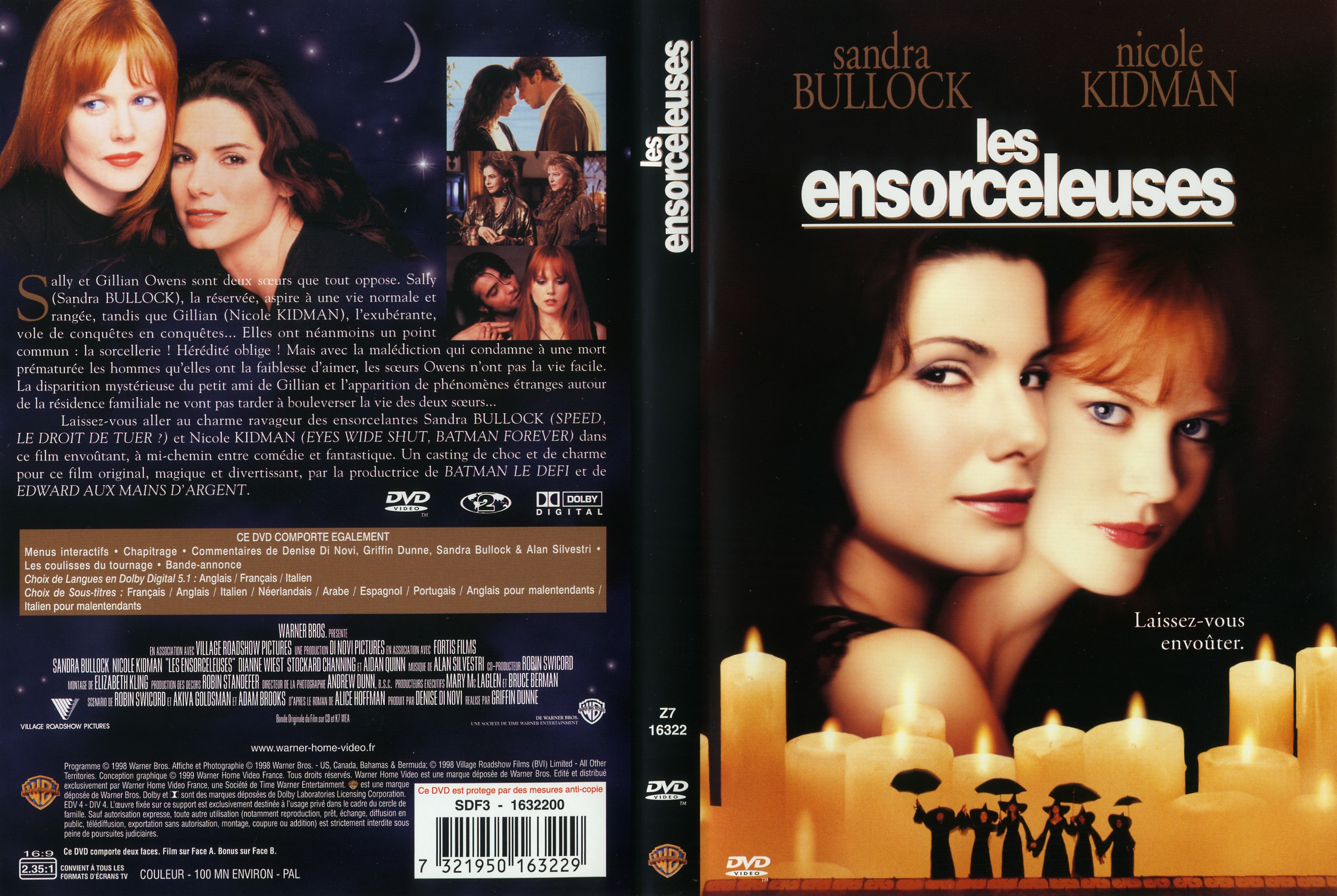 Jaquette DVD Les ensorceleuses