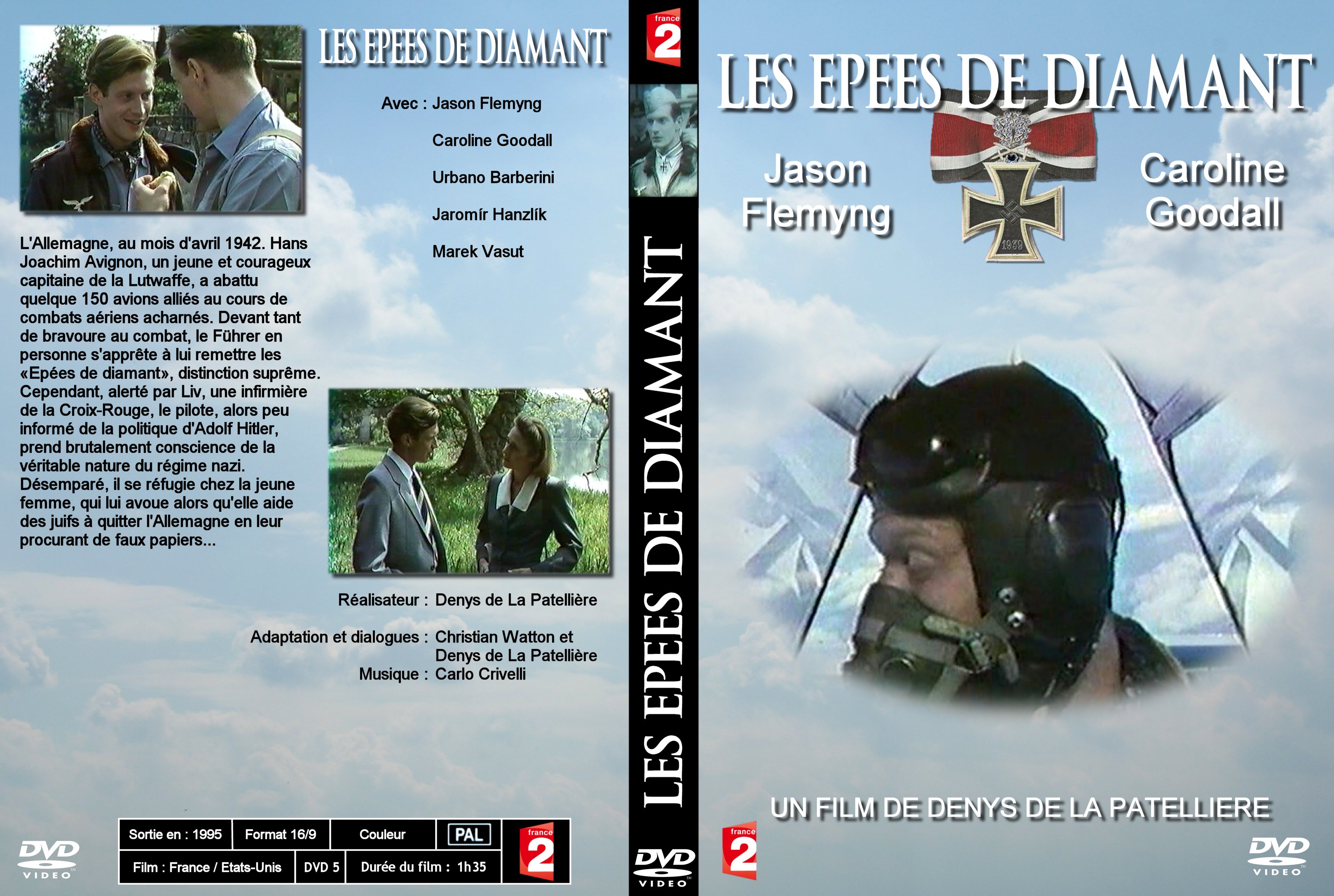 Jaquette DVD Les pes de diamant custom