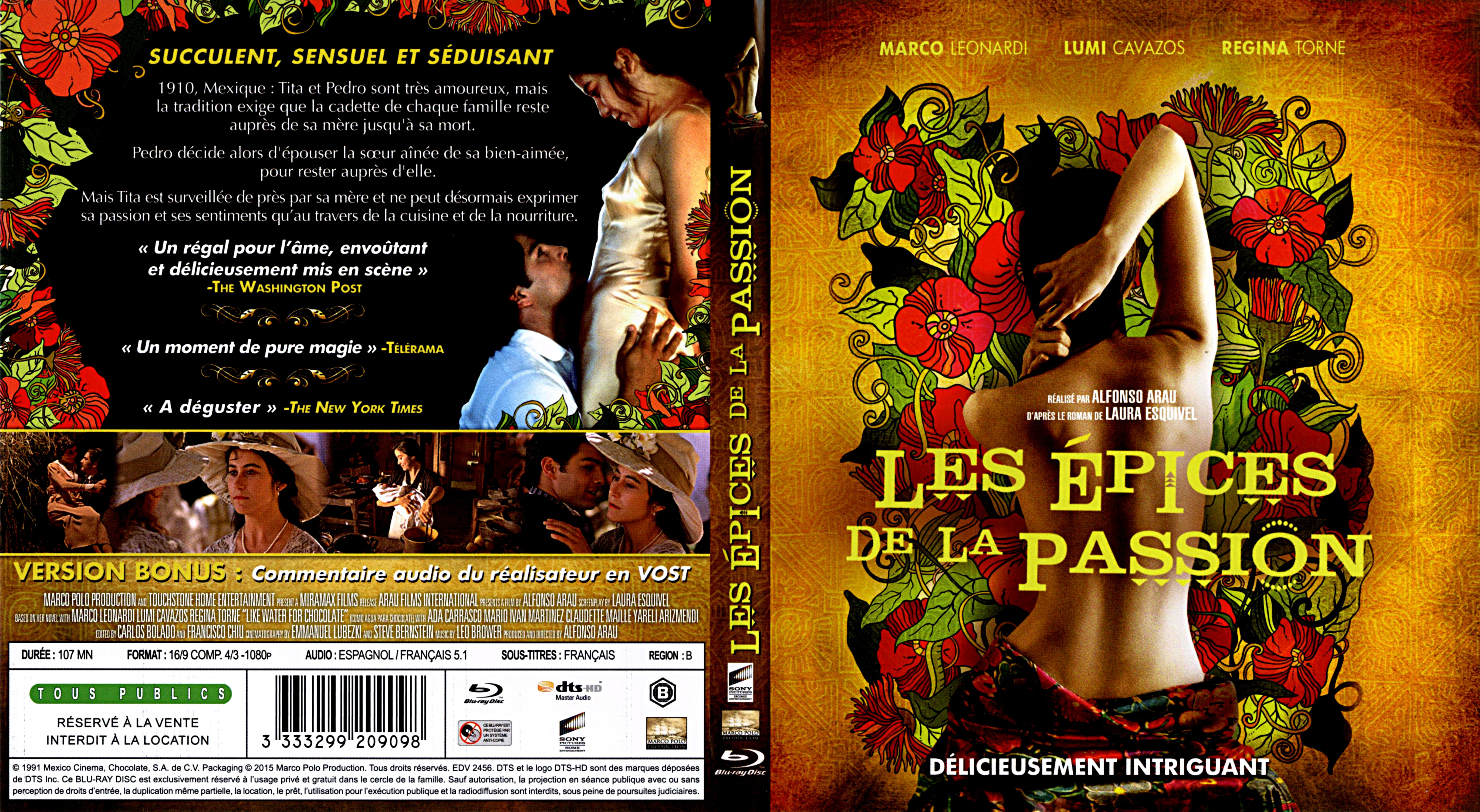 Jaquette DVD Les pices de la passion (BLU-RAY)