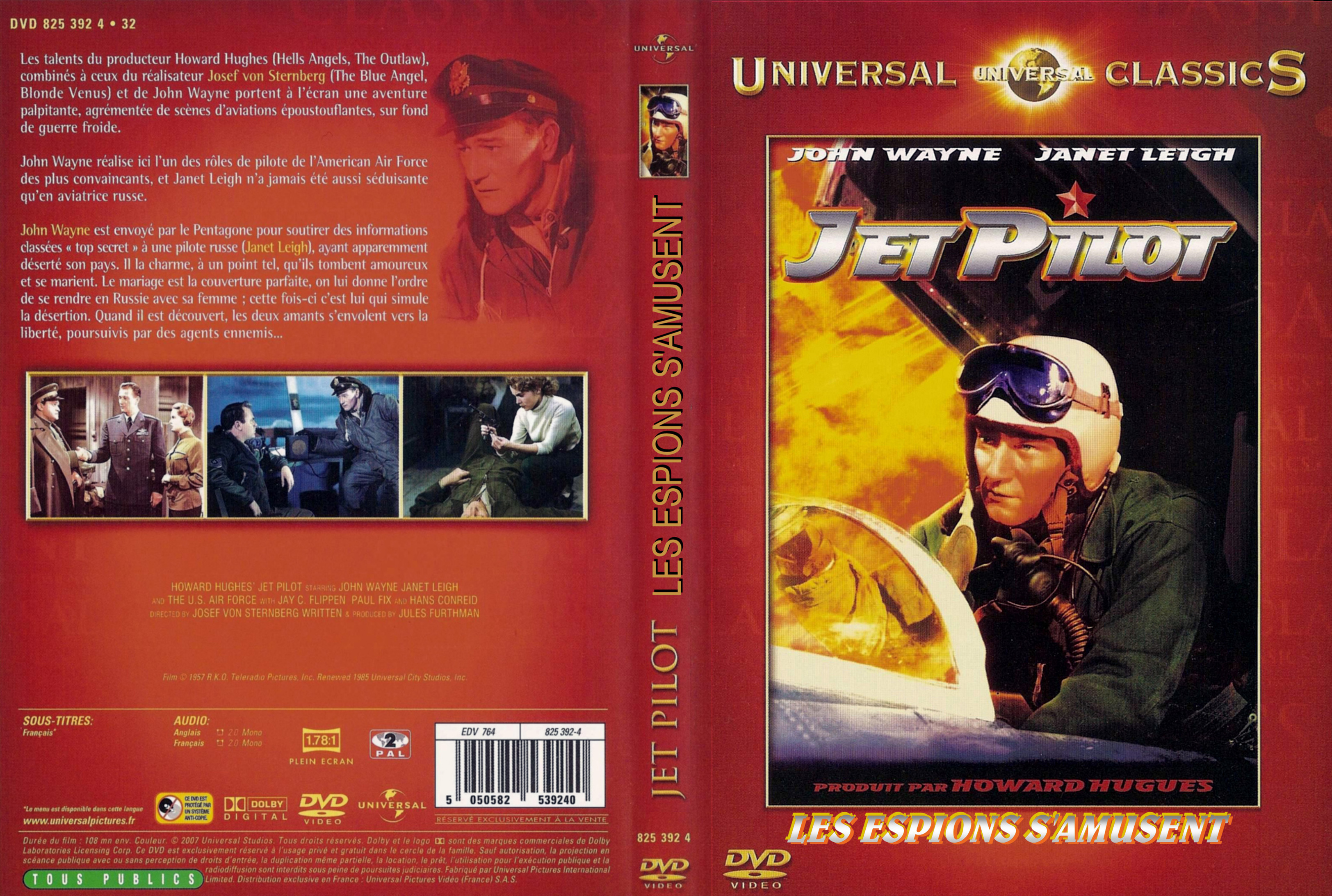 Jaquette DVD Les espions s