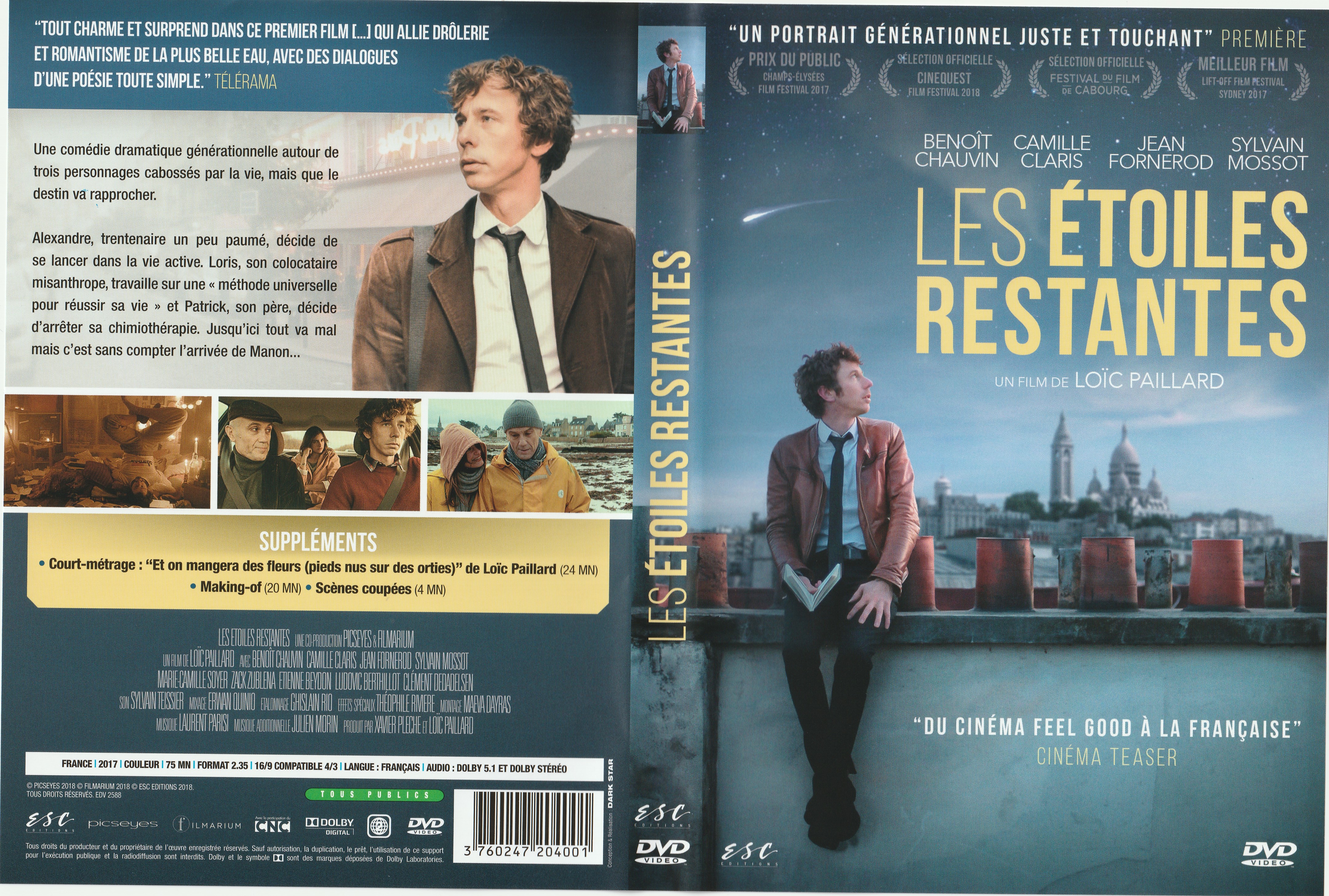 Jaquette DVD Les toiles restantes