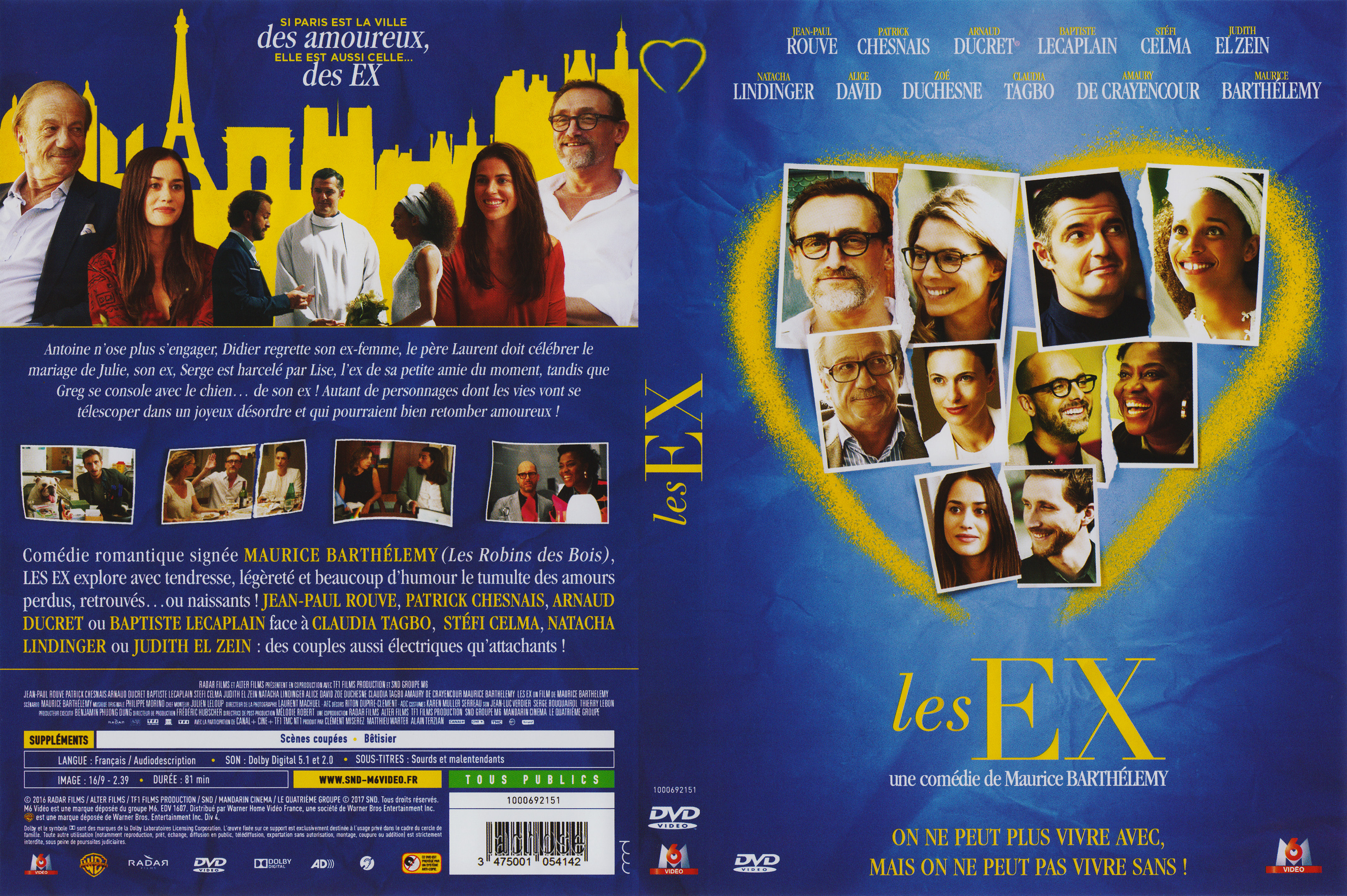 Jaquette DVD Les ex