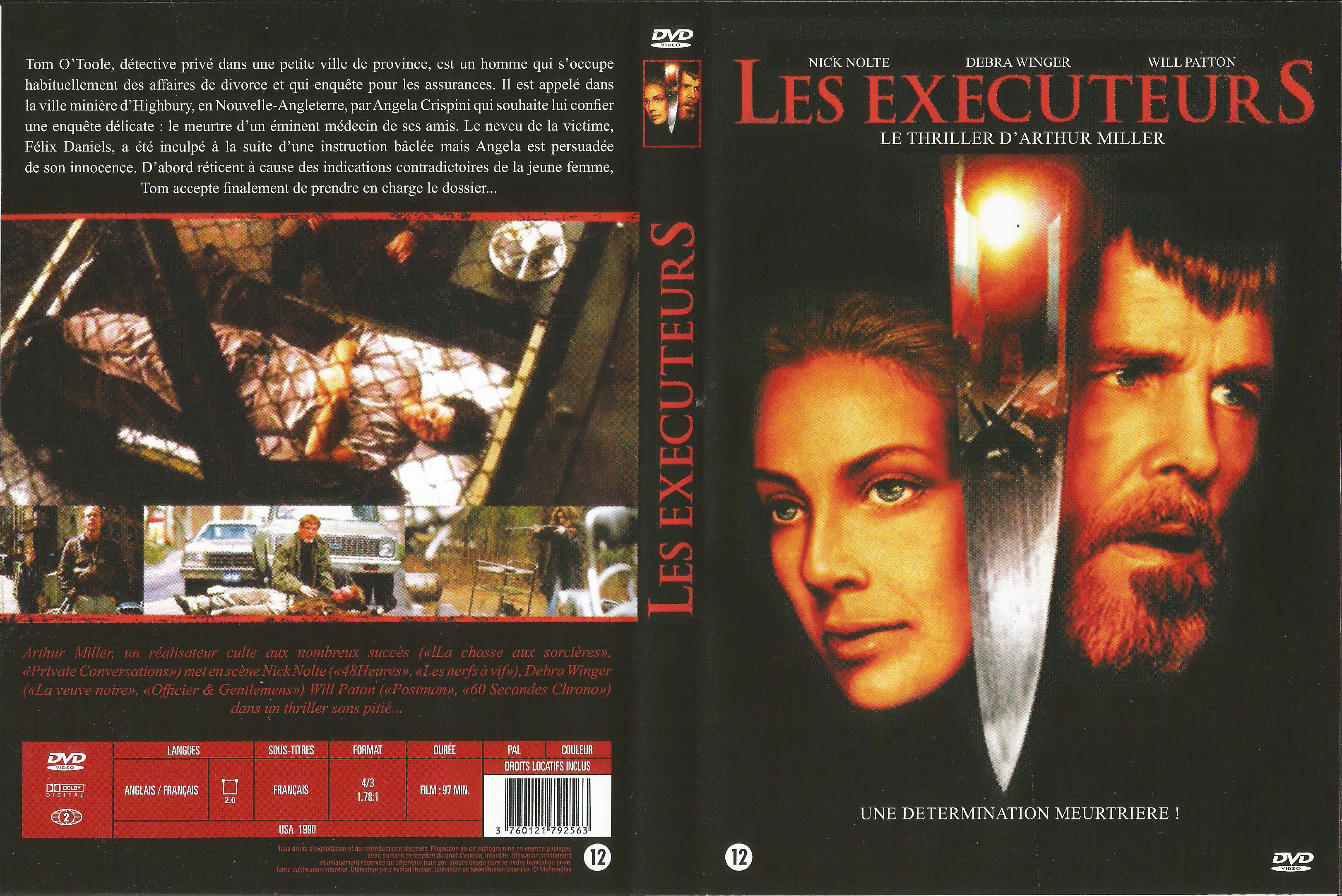 Jaquette DVD Les executeurs