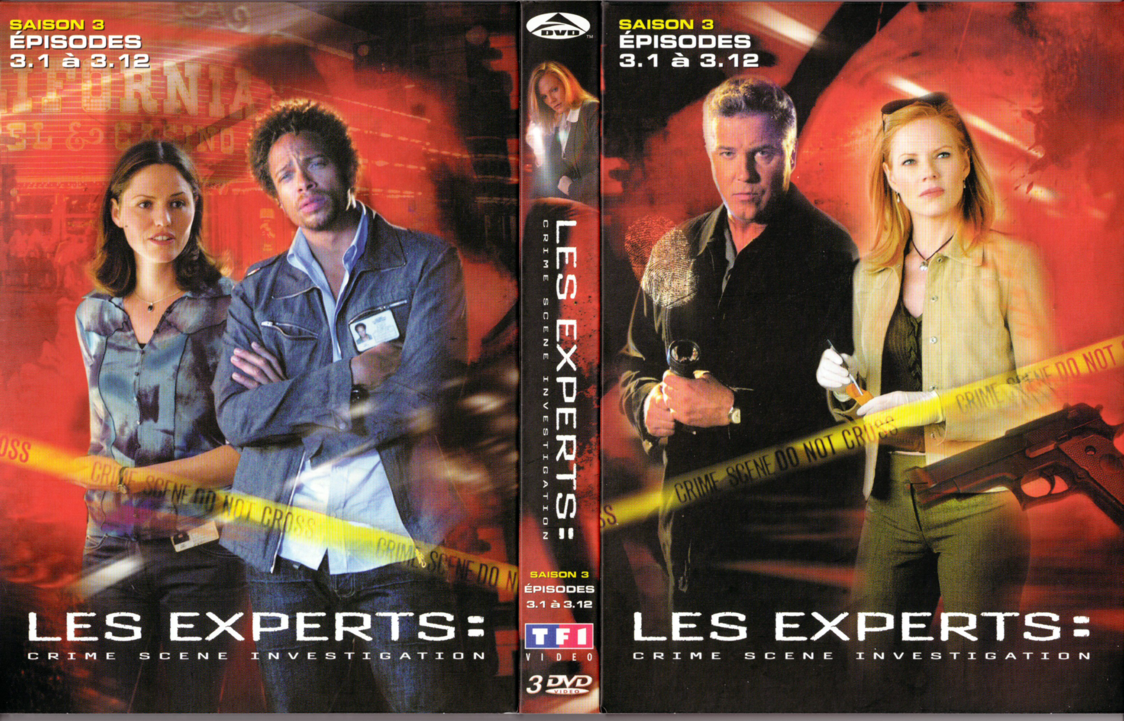 Jaquette DVD Les expert Saison 3 vol 1 COFFRET