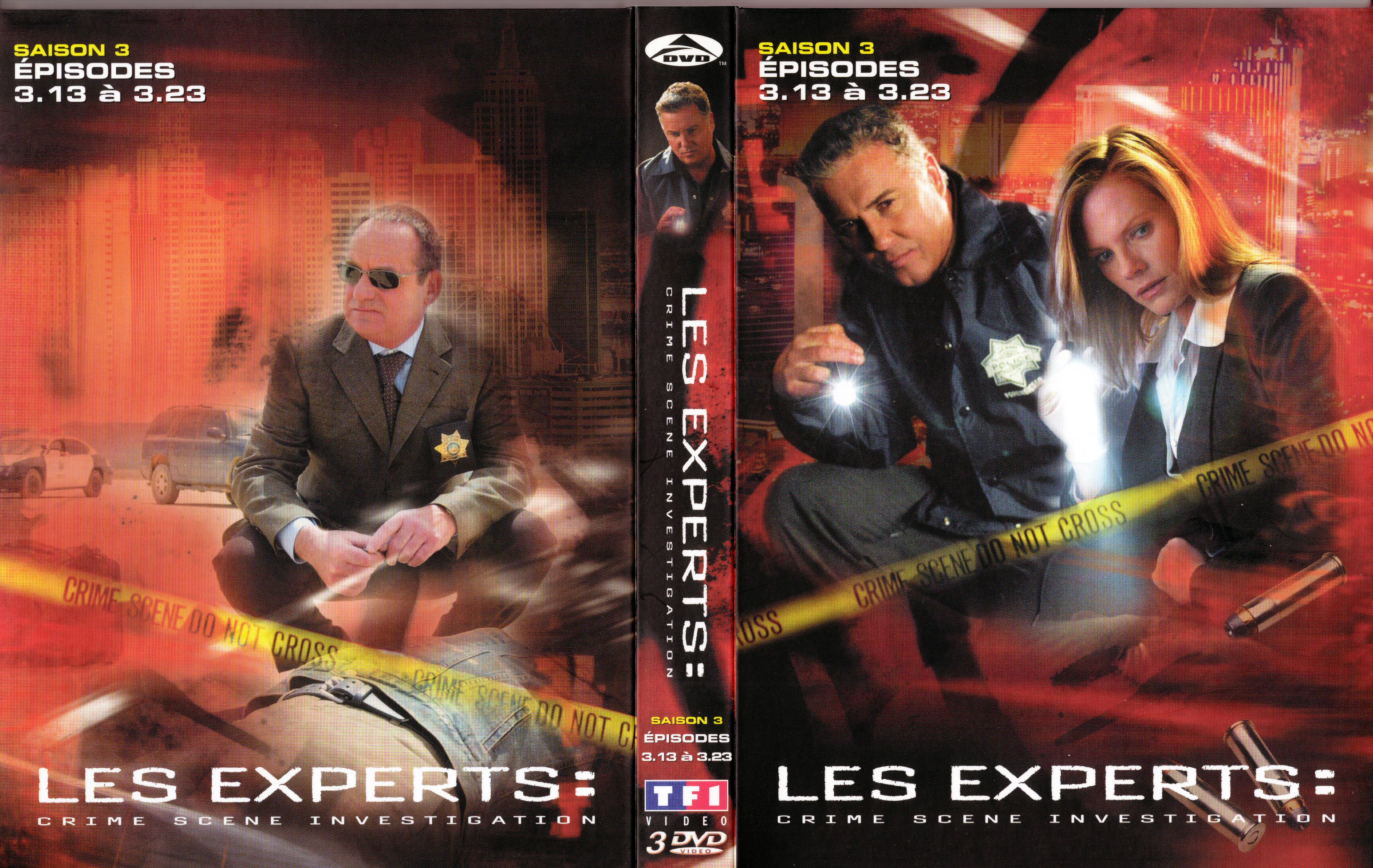 Jaquette DVD Les expert Saison 3 vol 2 COFFRET