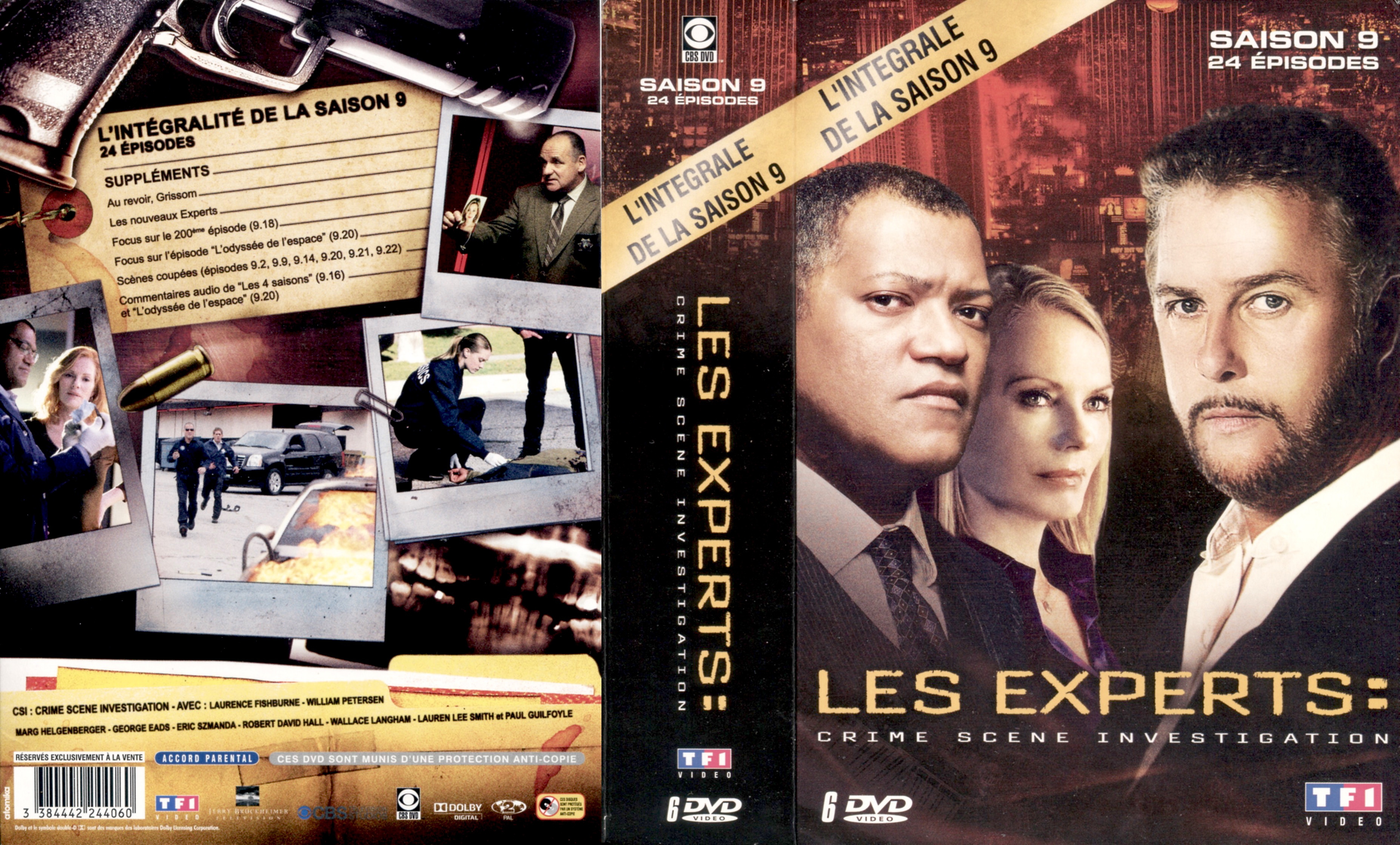 Jaquette DVD Les experts 09 COFFRET