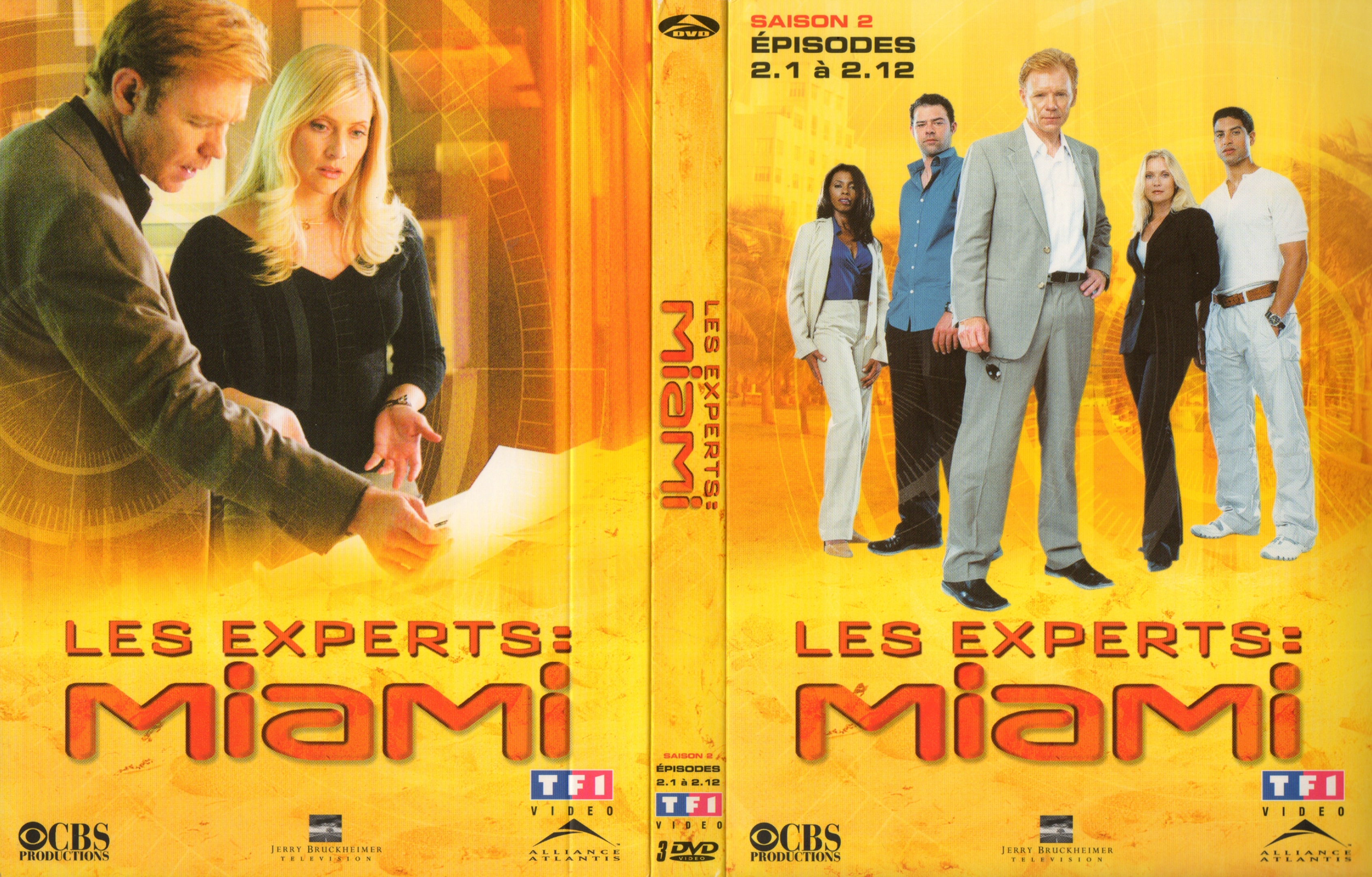 Jaquette DVD Les experts Miami Saison 2 Ep 01  12 COFFRET v2