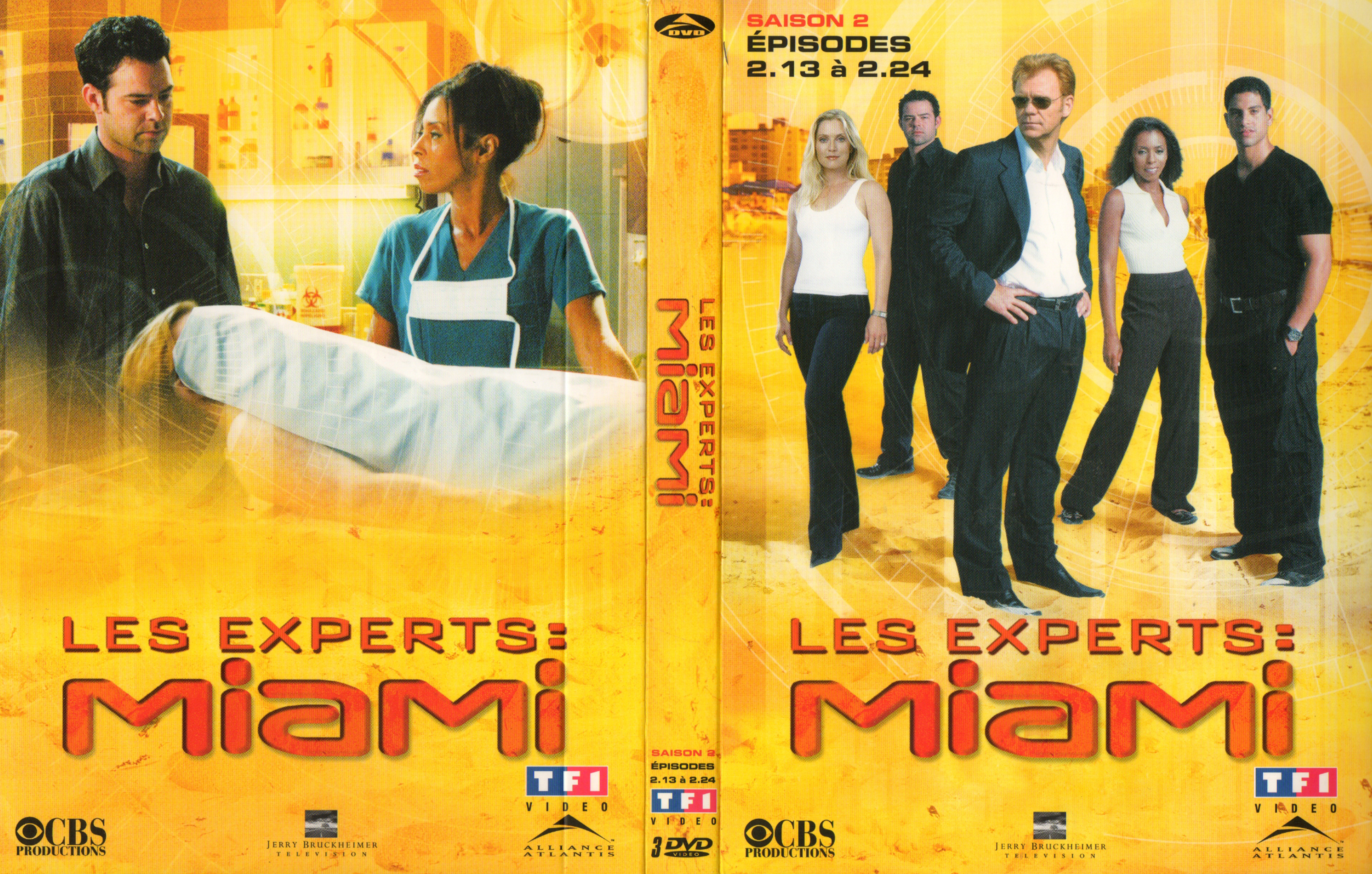 Jaquette DVD Les experts Miami Saison 2 Ep 13  24 COFFRET v2