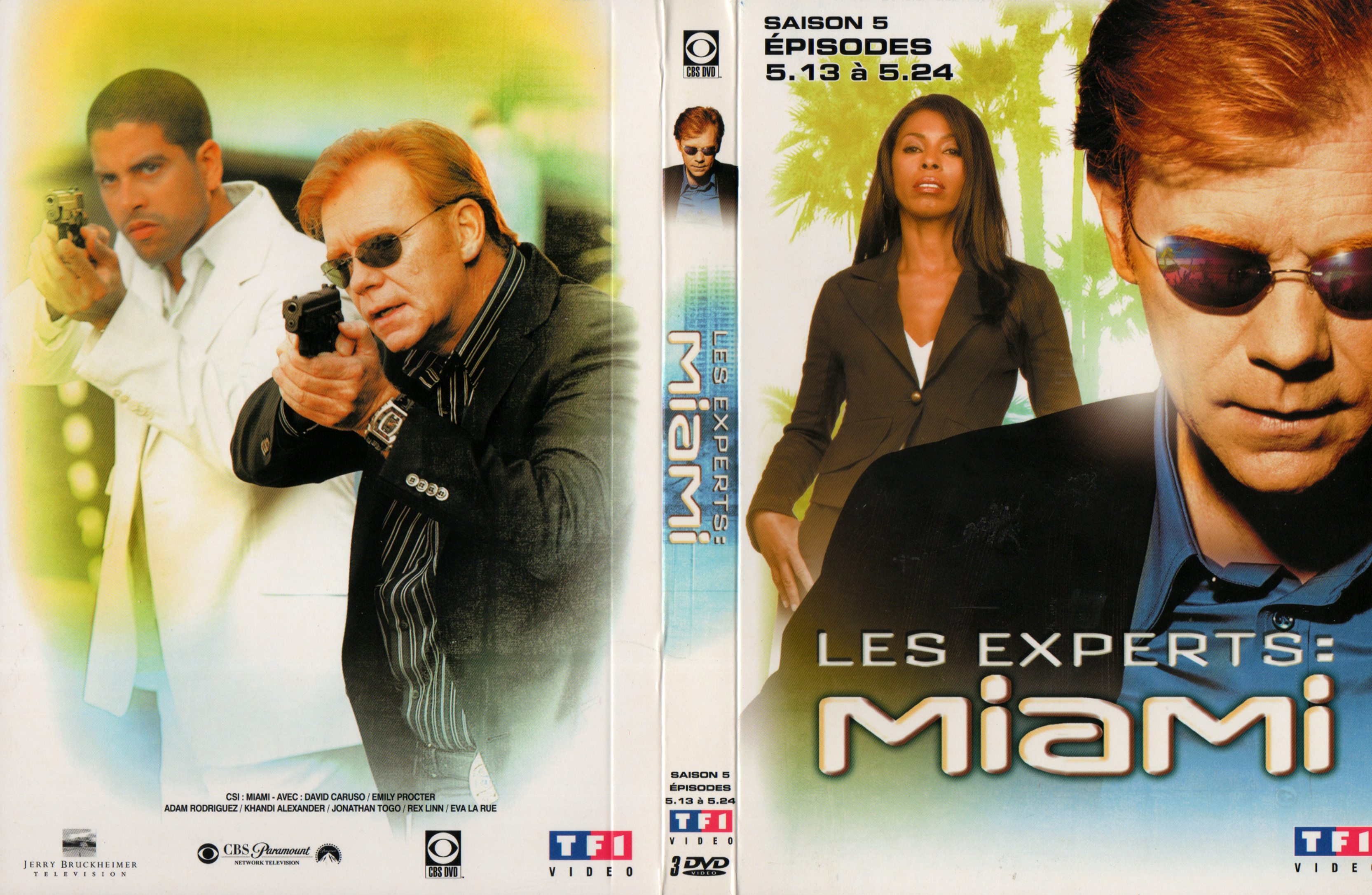 Jaquette DVD Les experts Miami Saison 5 Ep 13  24 COFFRET v2