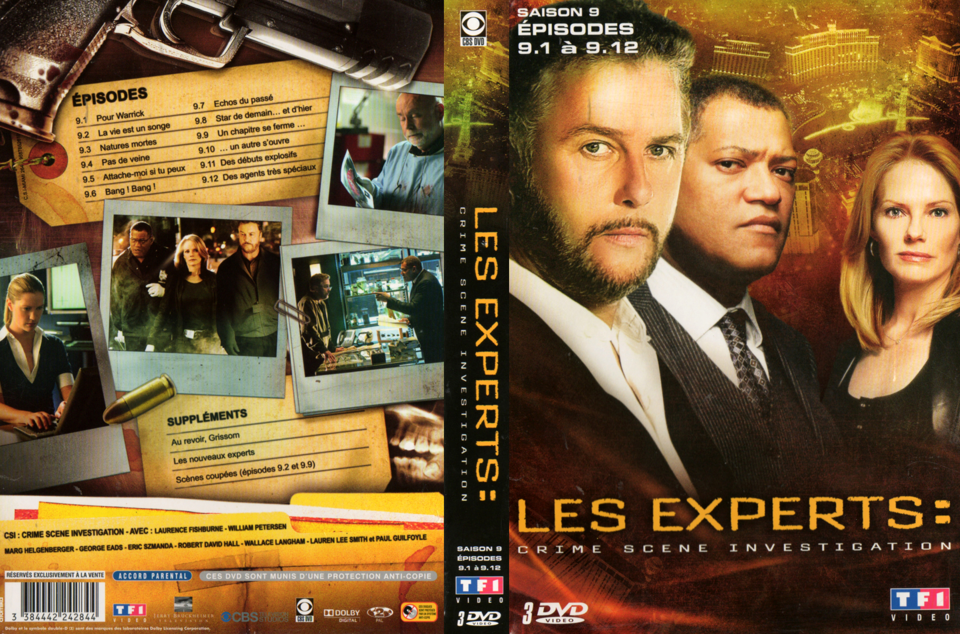 Jaquette DVD Les experts Saison 9 vol 1