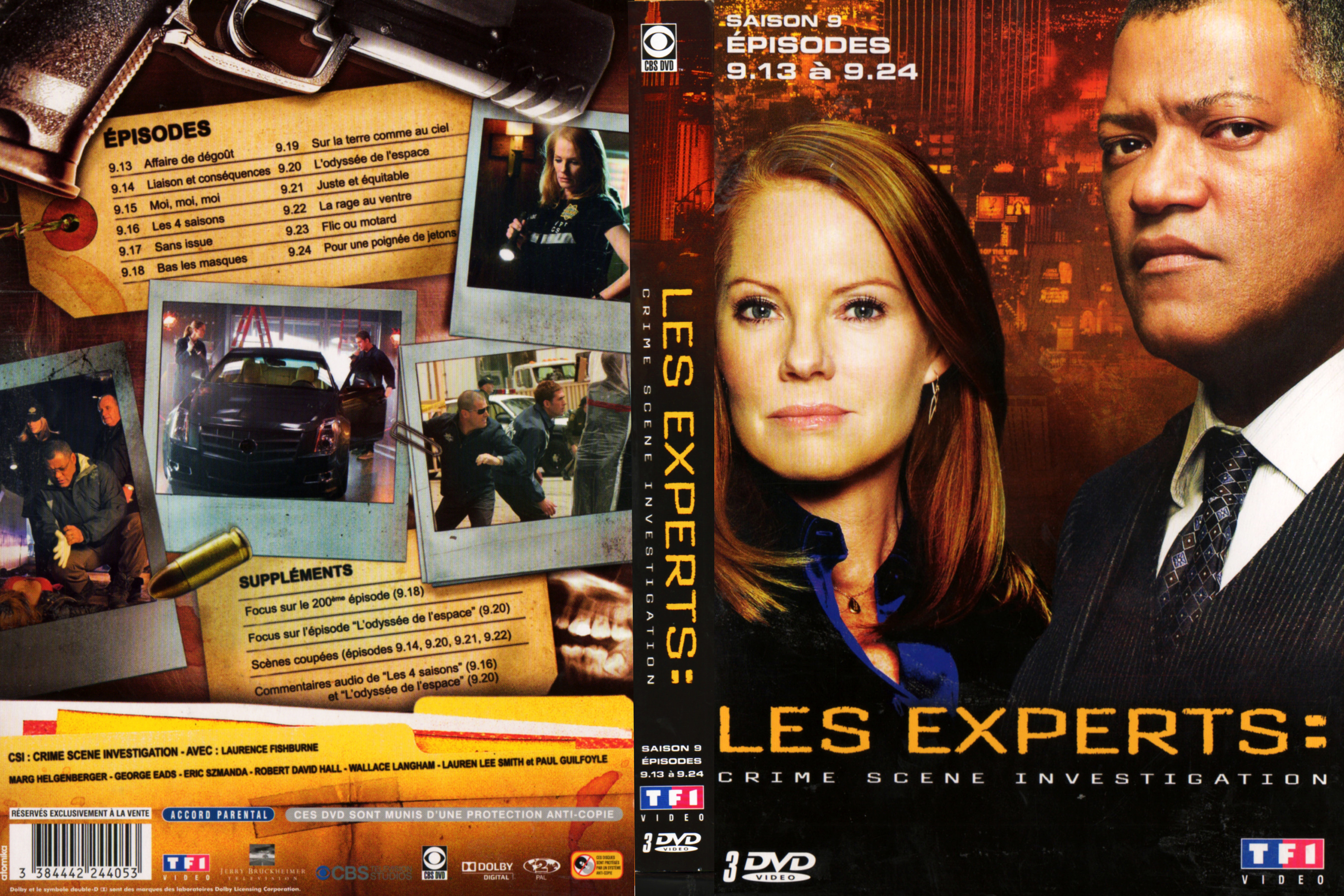 Jaquette DVD Les experts Saison 9 vol 2