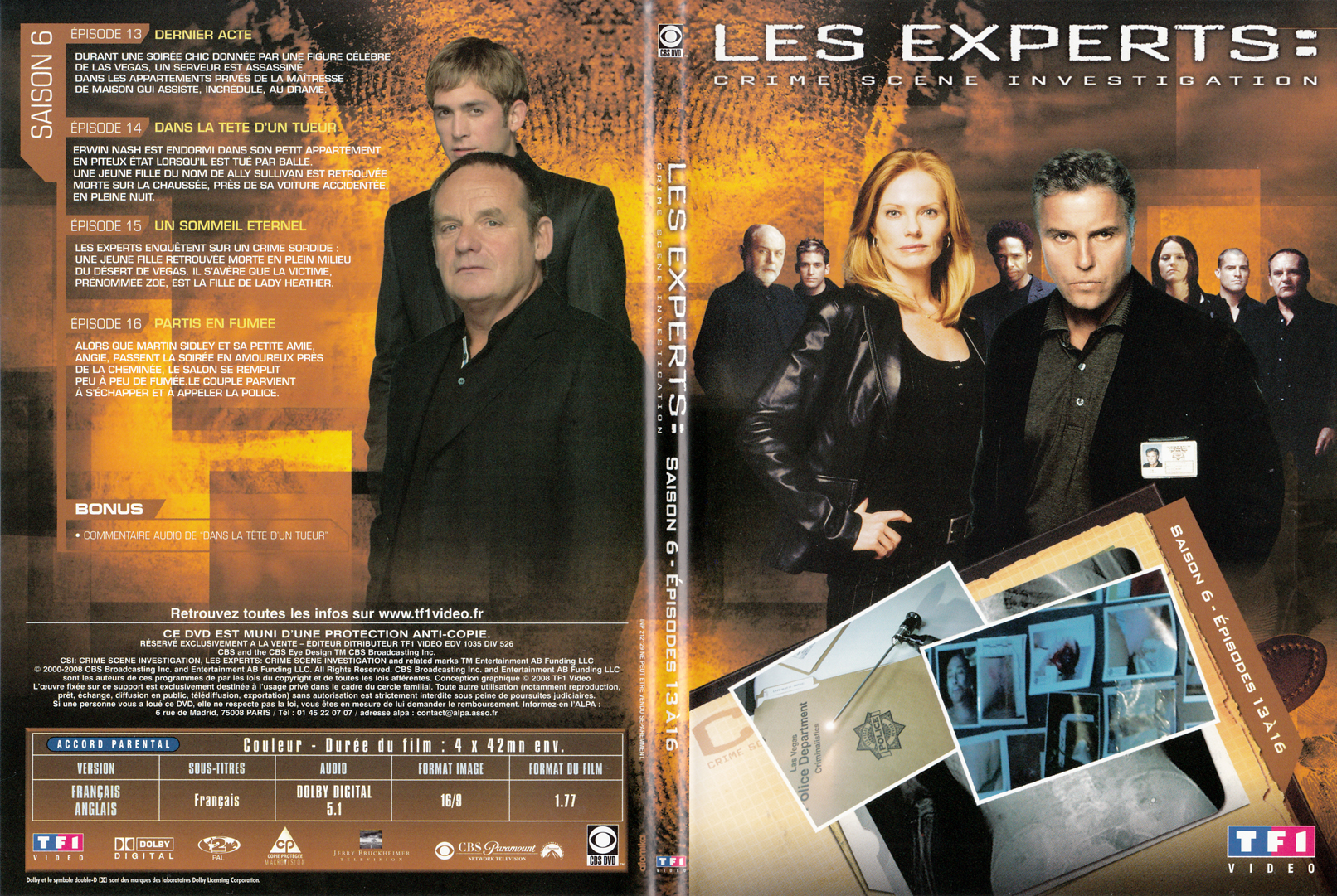 Jaquette DVD Les experts las vegas Saison 06 DVD 04 - SLIM