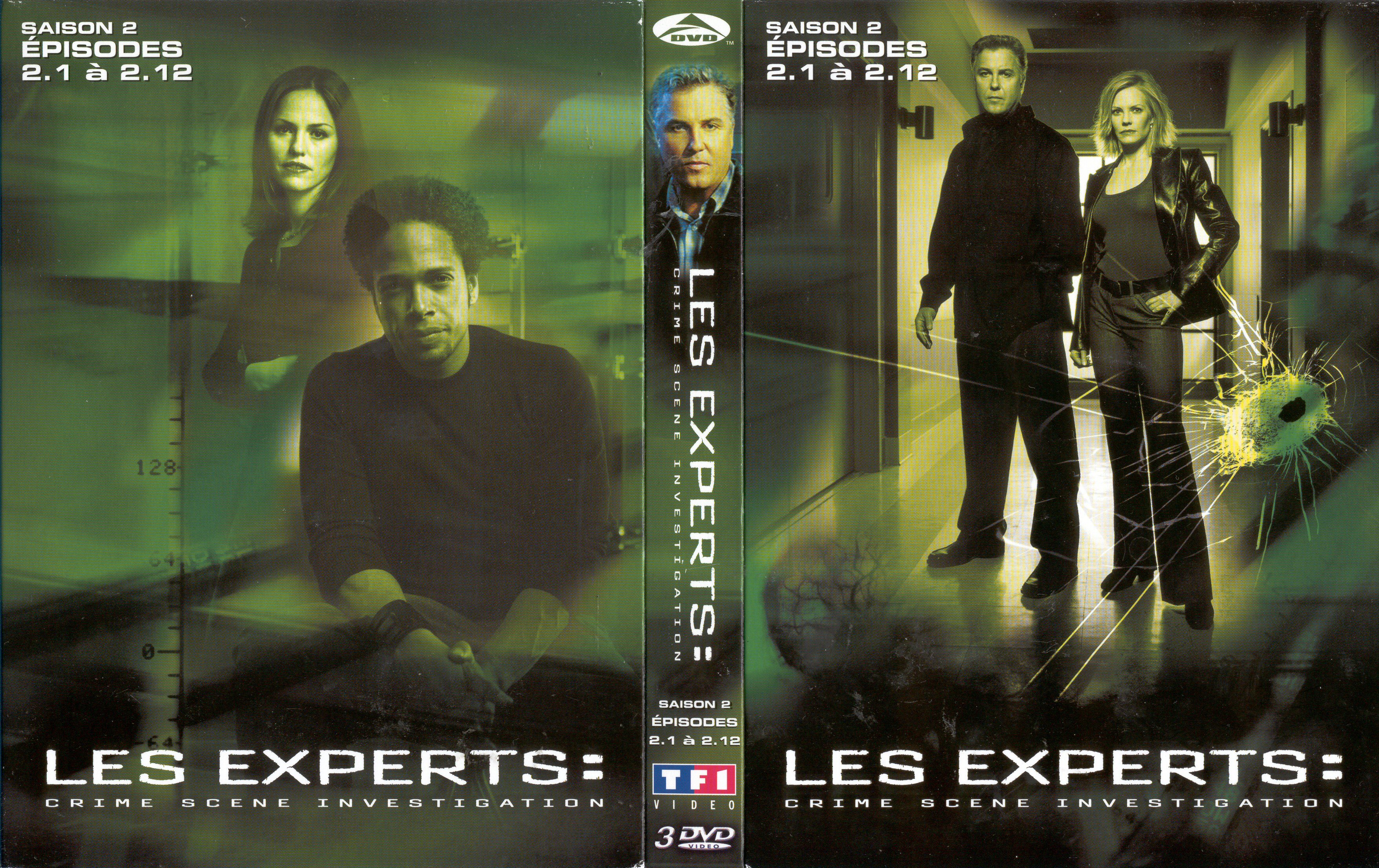 Jaquette DVD Les experts saison 2 vol 1