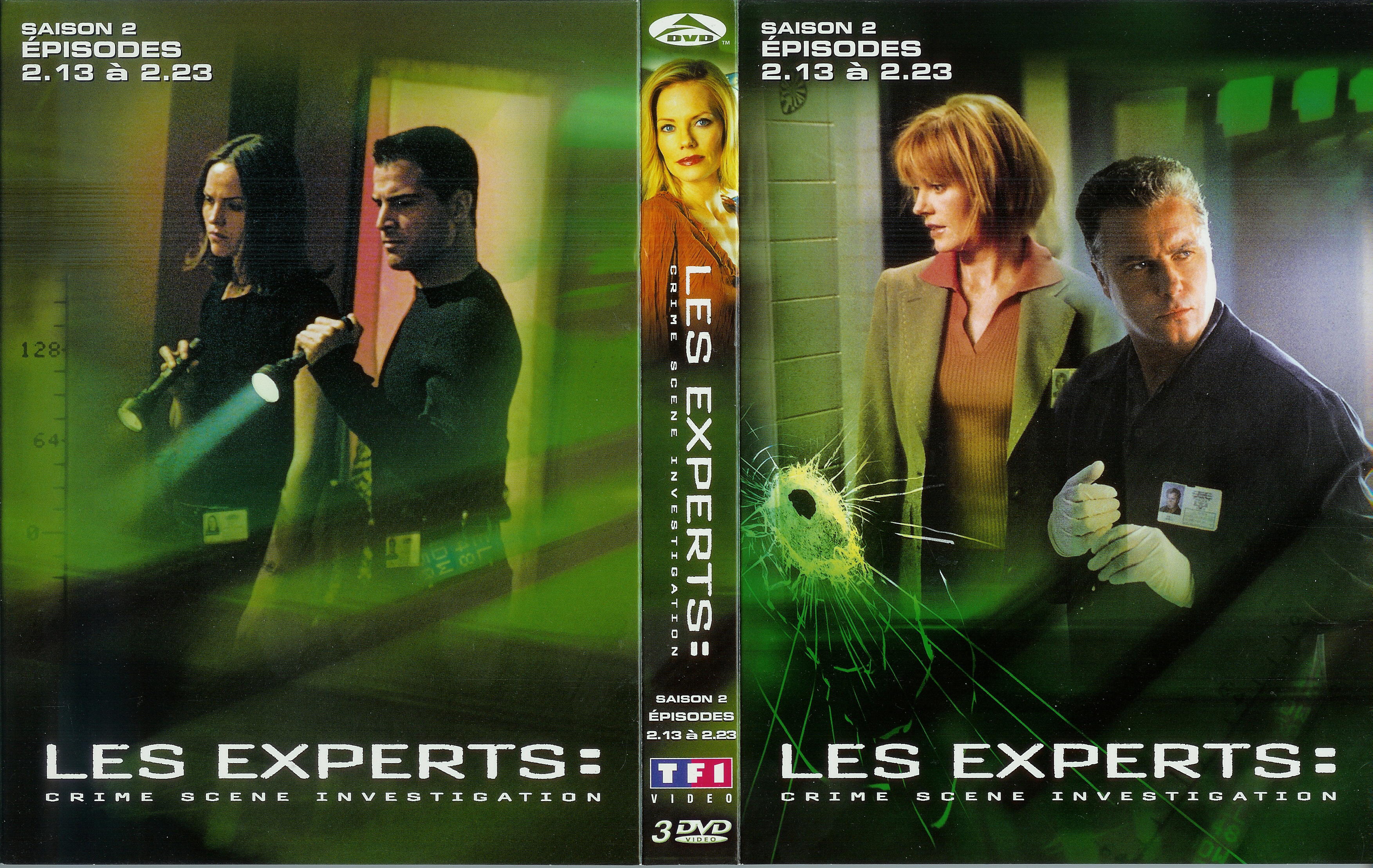 Jaquette DVD Les experts saison 2 vol 2