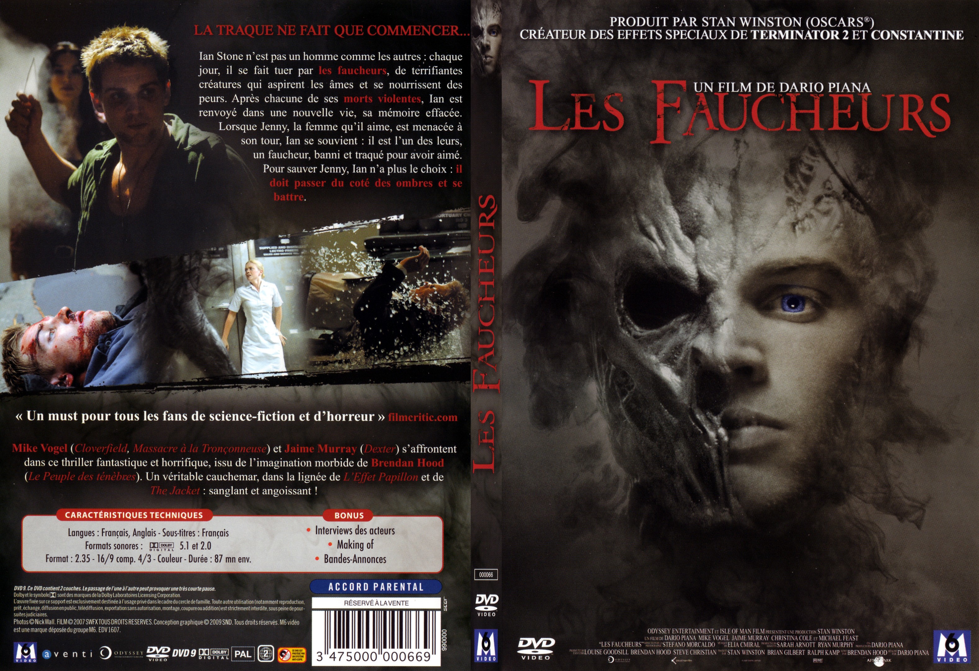 Jaquette DVD Les faucheurs - SLIM