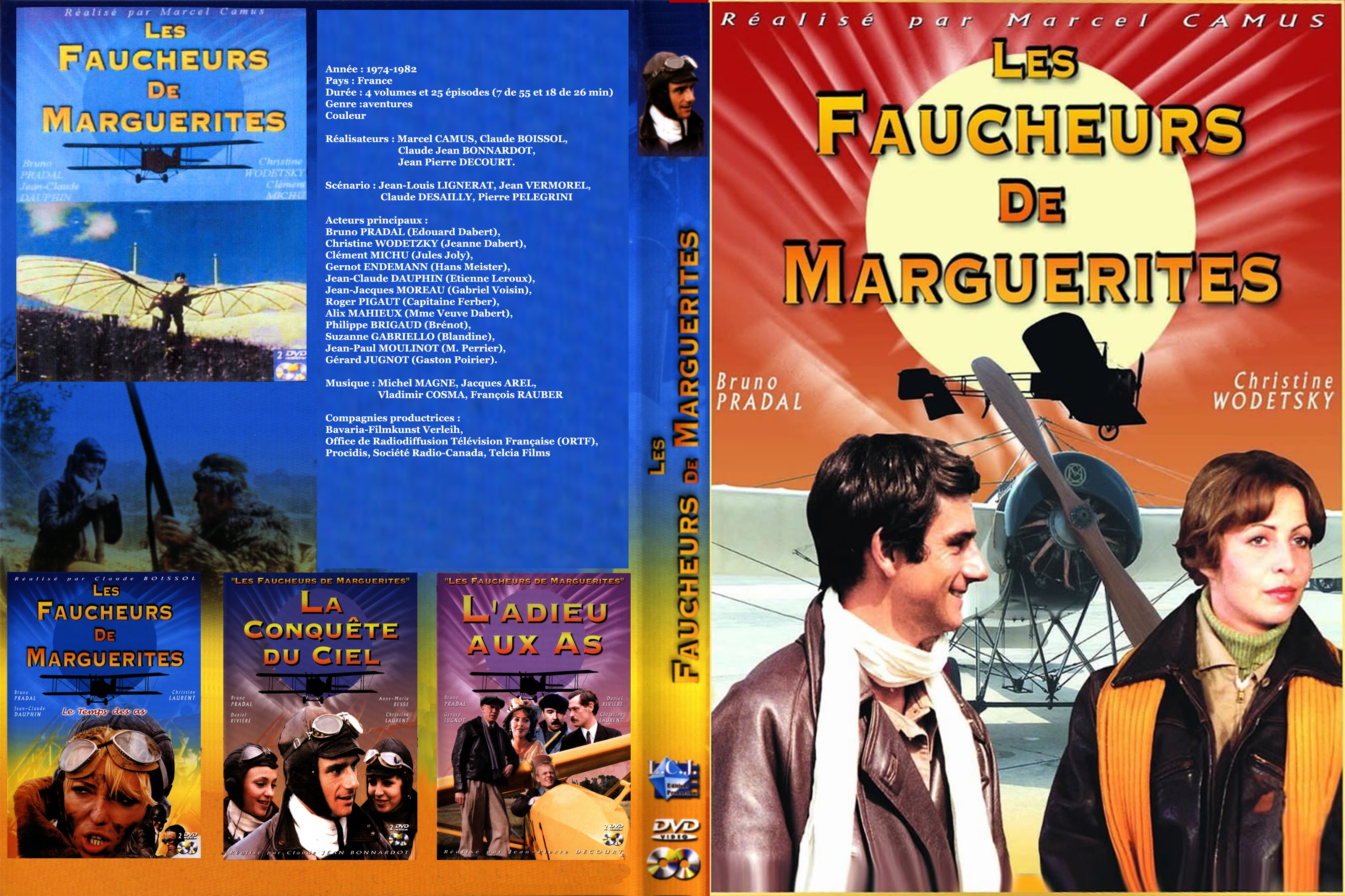 Jaquette DVD Les faucheurs de marguerite Coffret custom