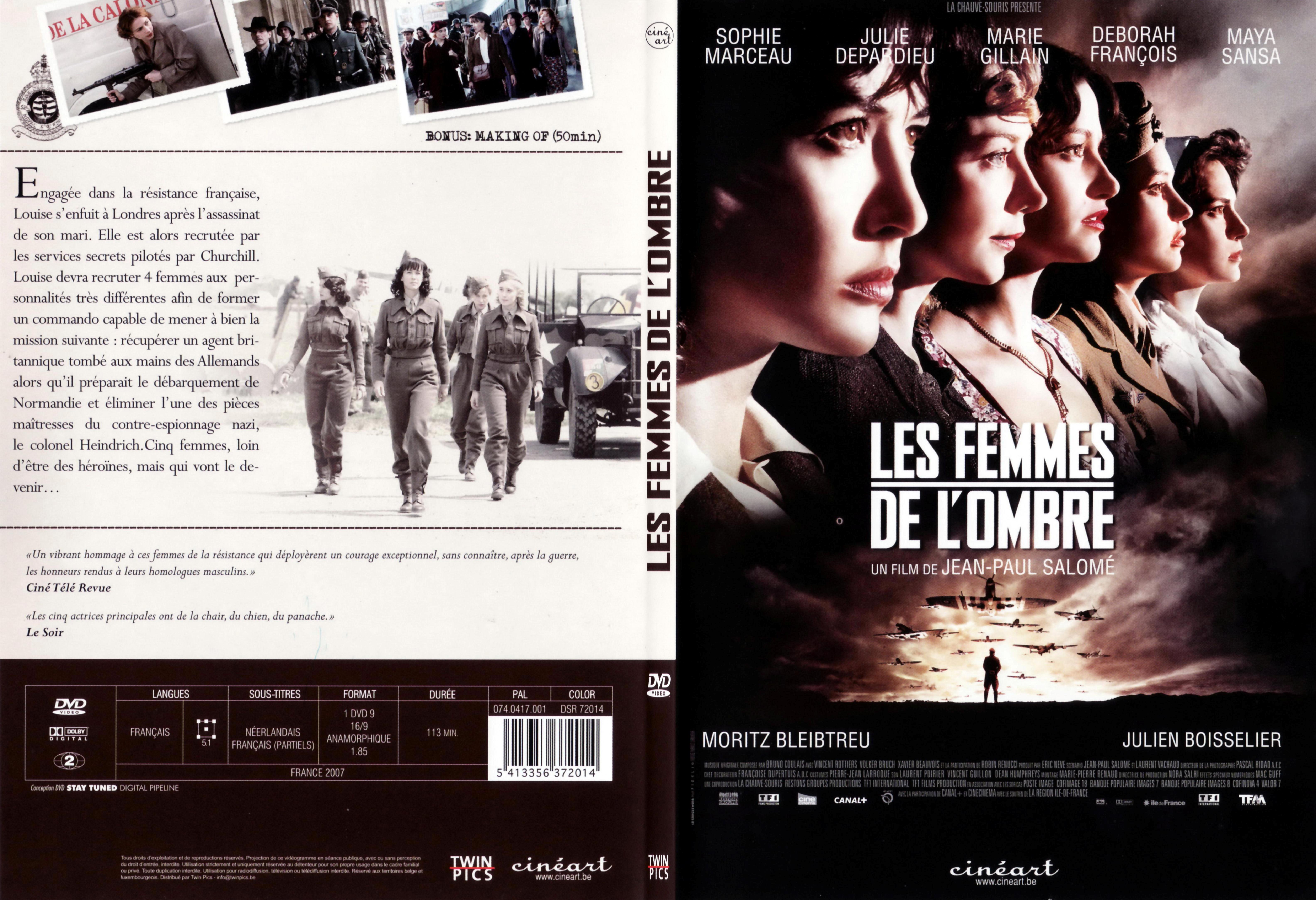 Jaquette DVD Les femmes de l