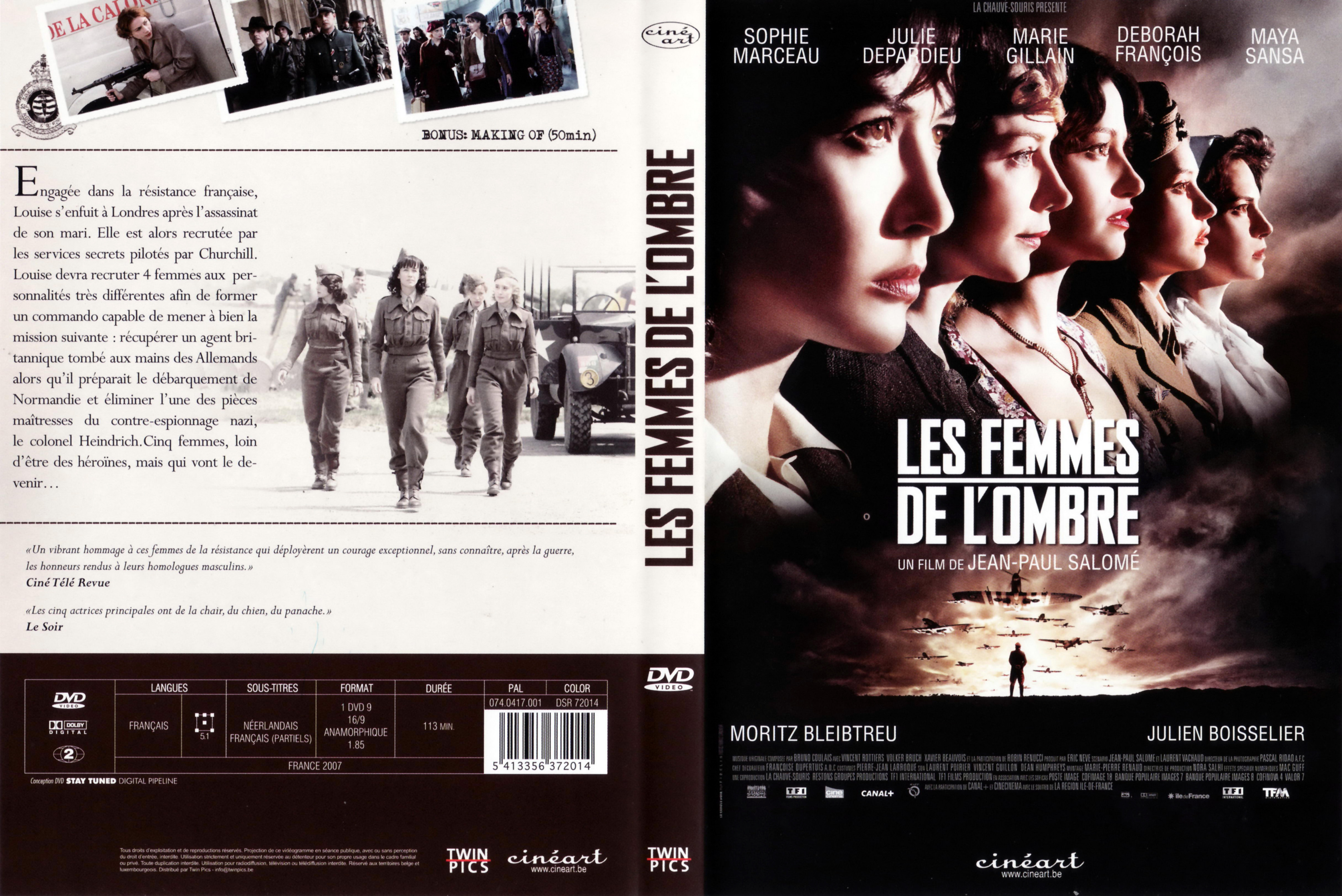 Jaquette DVD Les femmes de l