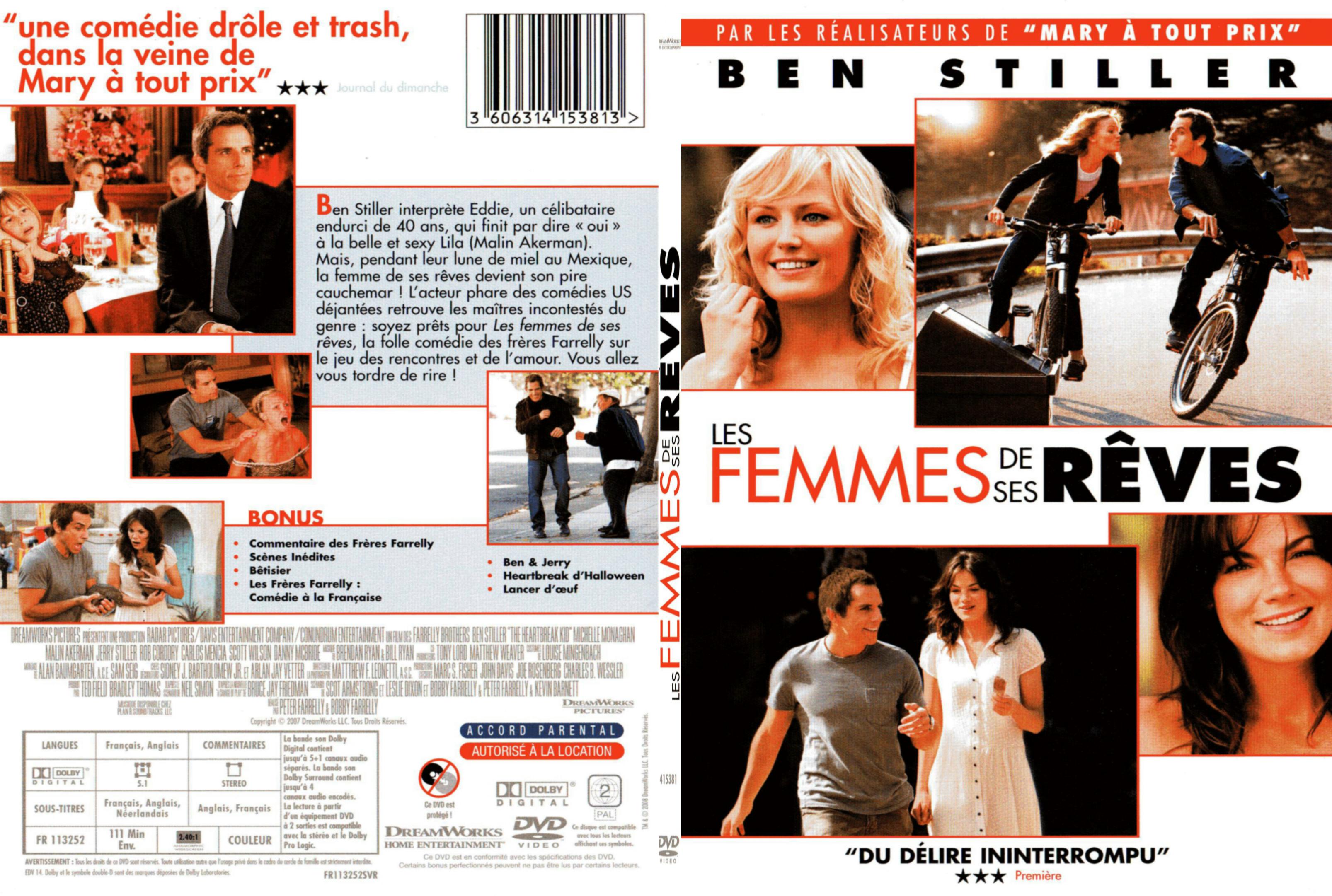 Jaquette DVD Les femmes de ses reves - SLIM