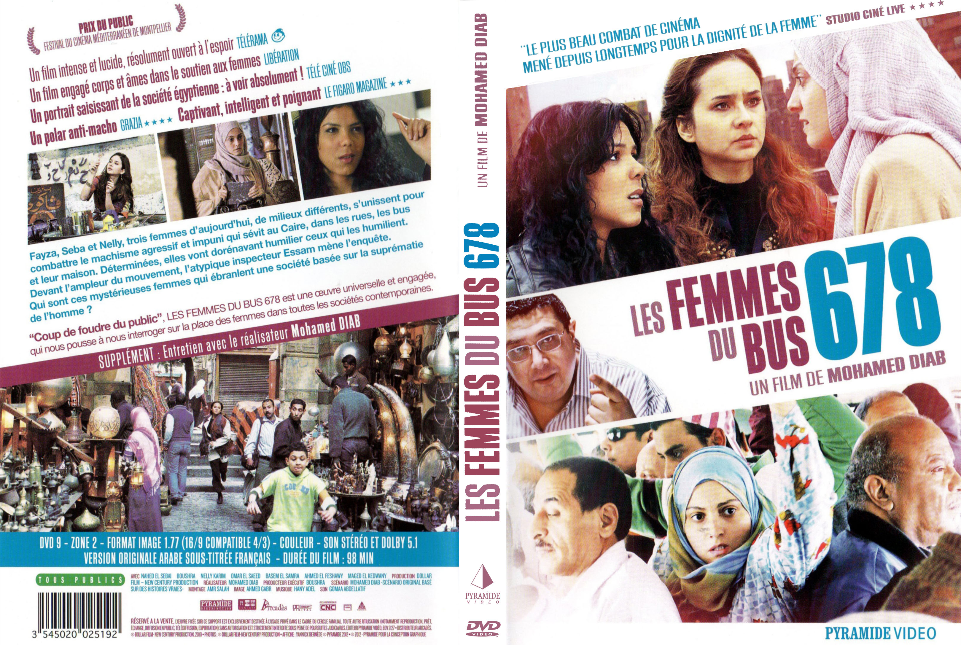 Jaquette DVD Les femmes du bus 678