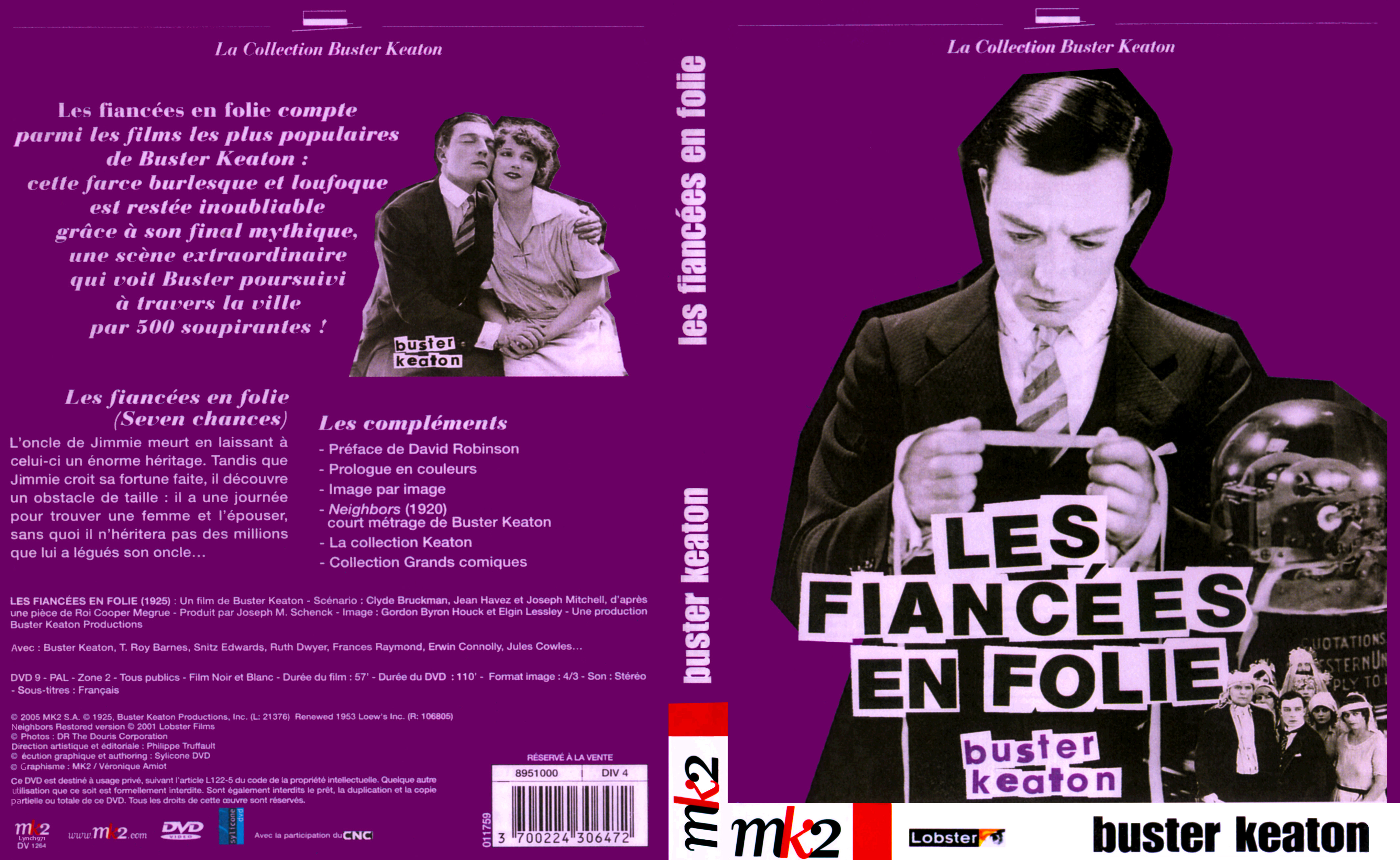 Jaquette DVD Les fiances en folie