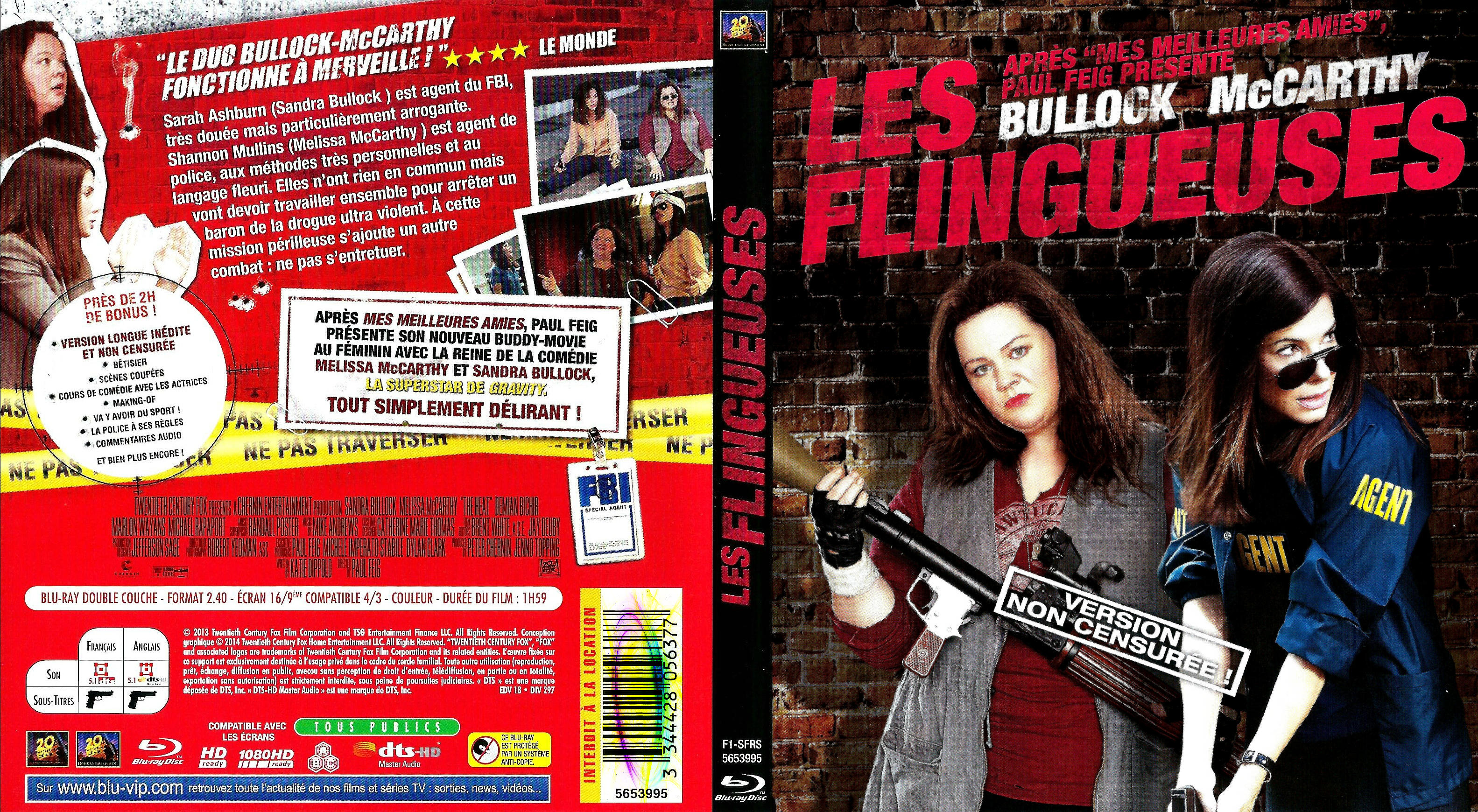 Jaquette DVD Les flingueuses (BLU-RAY)