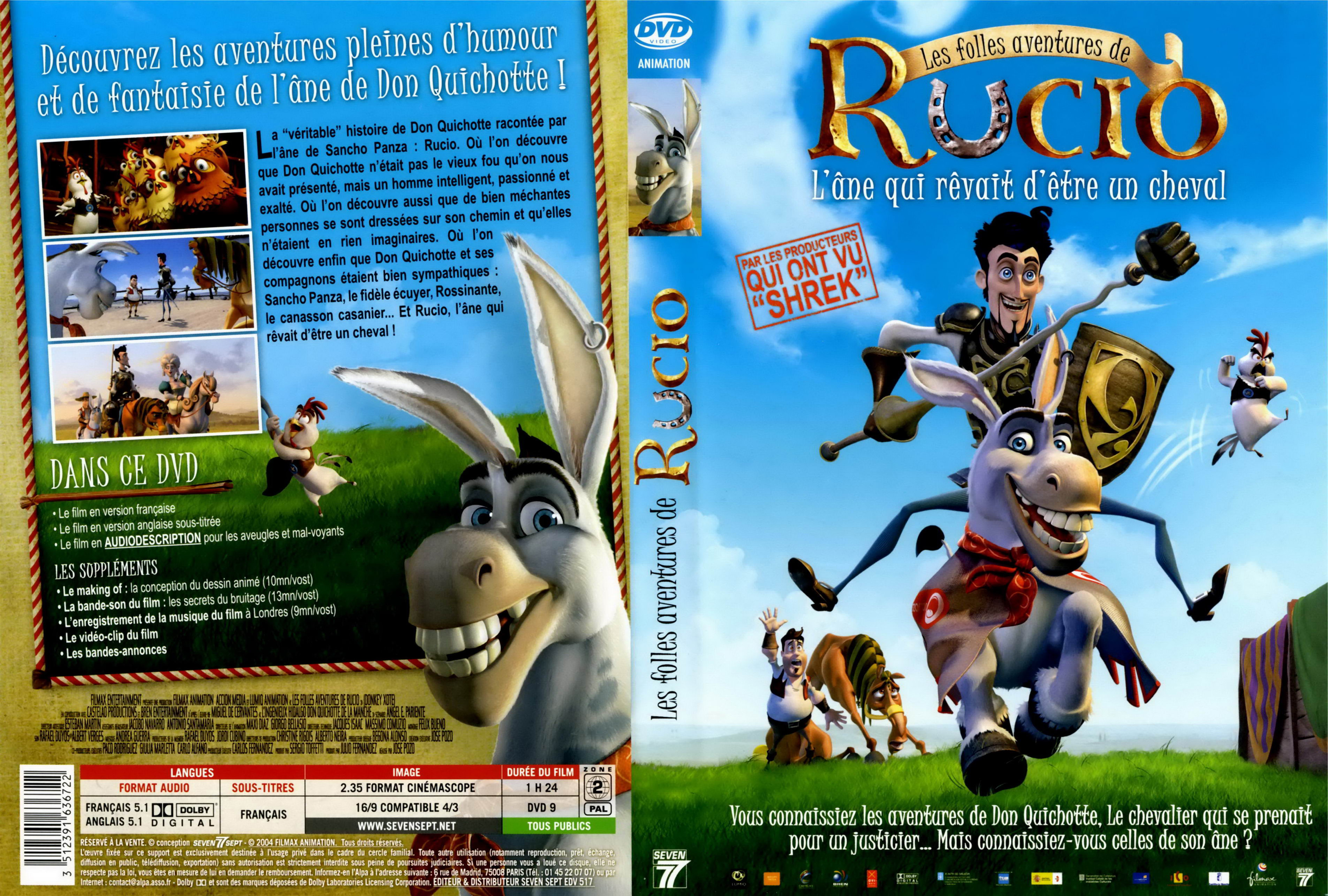 Jaquette DVD Les folles aventures de Rucio