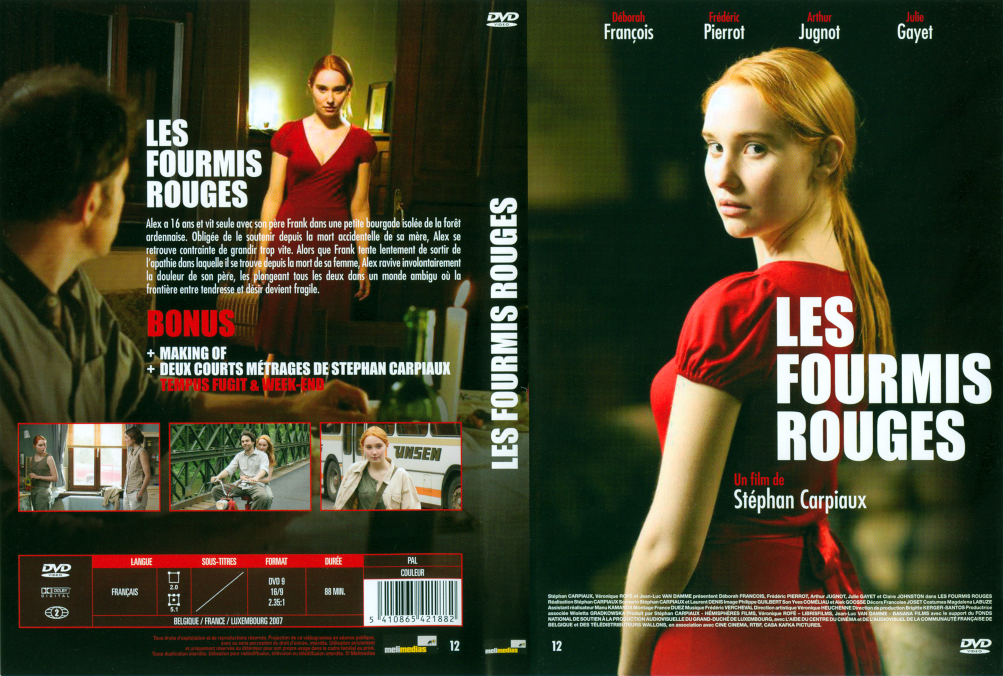 Jaquette DVD Les fourmis rouges