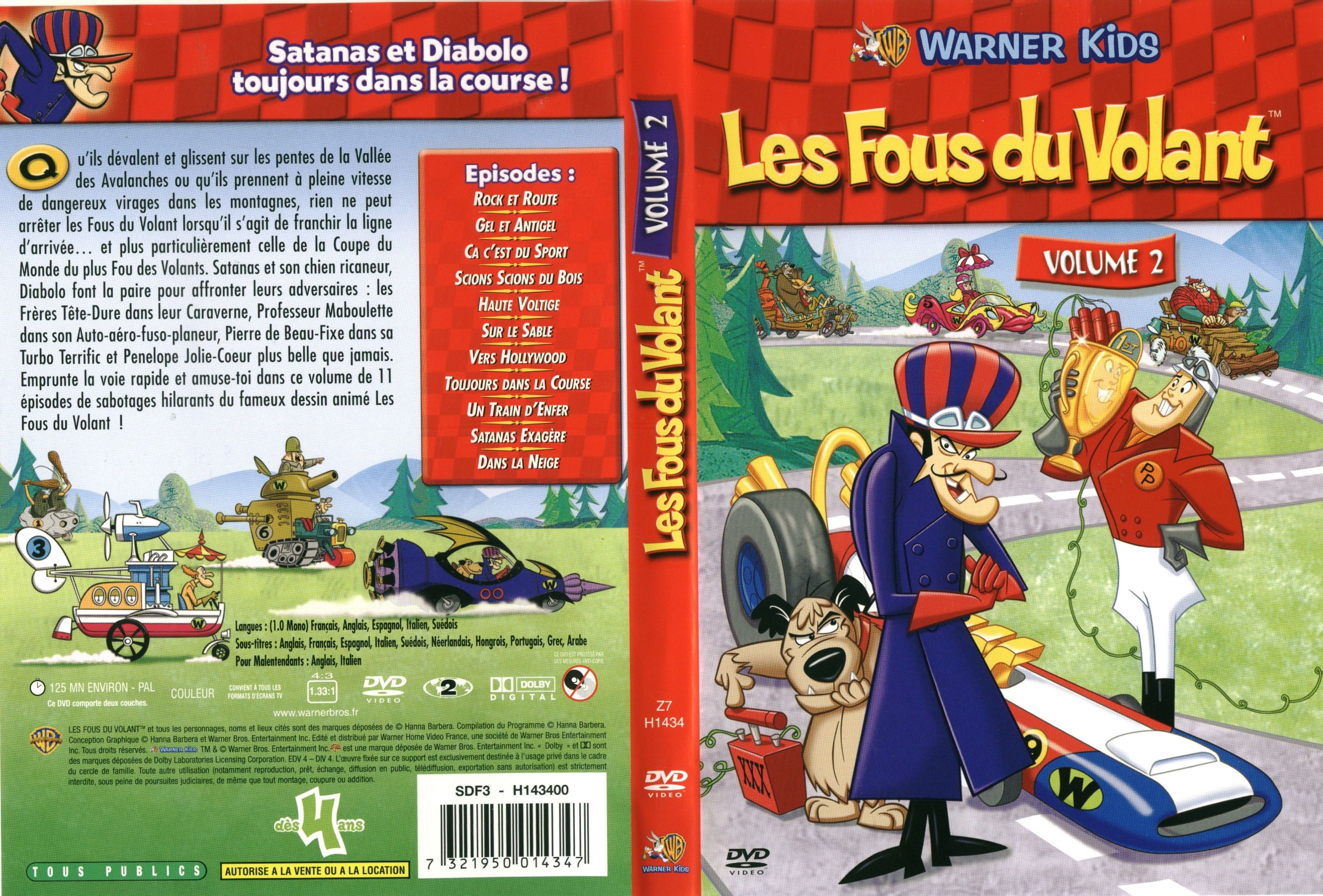 Jaquette DVD Les fous du volant vol 2