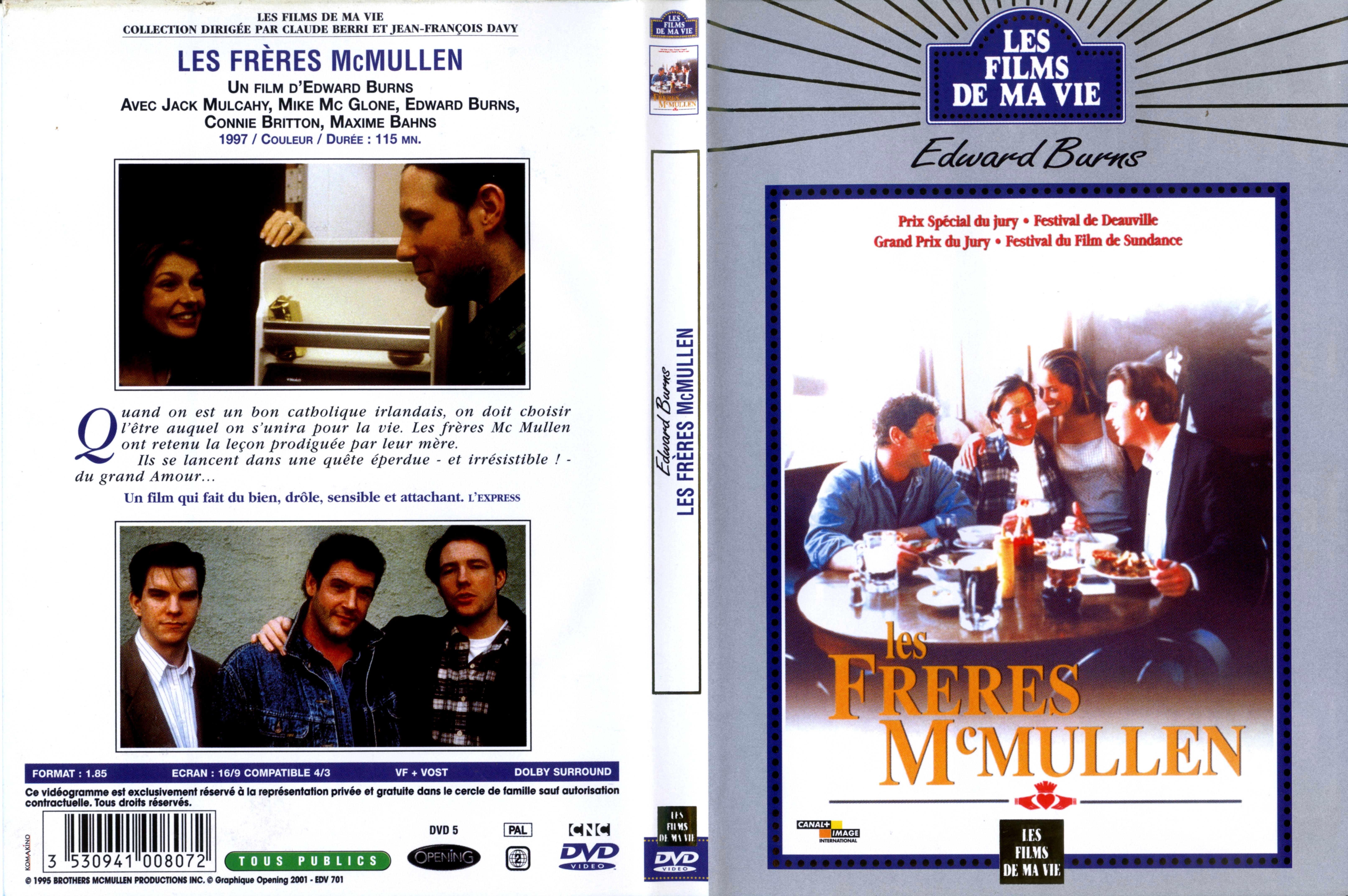 Jaquette DVD Les frres McMullen v2