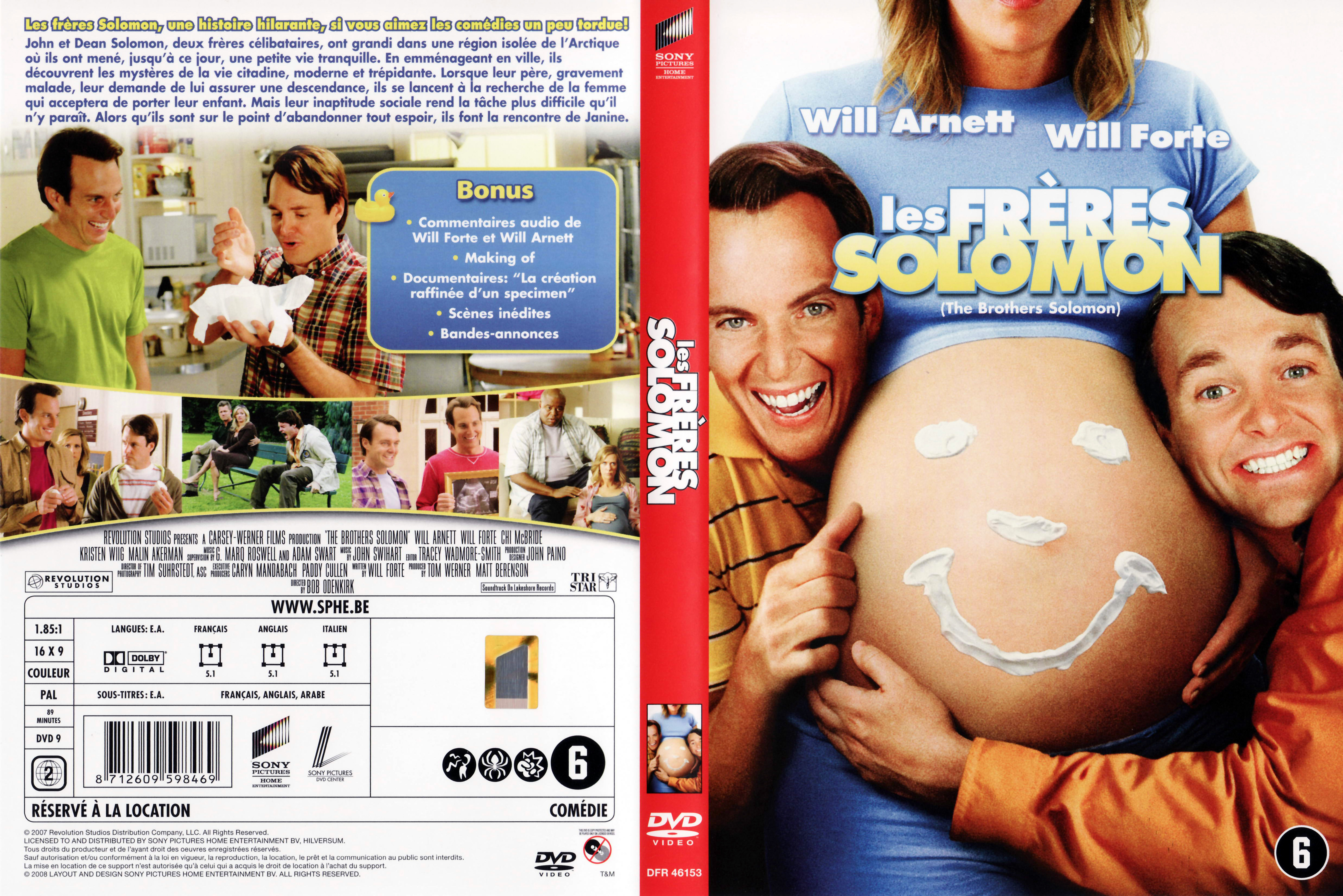 Jaquette DVD Les freres Solomon v2