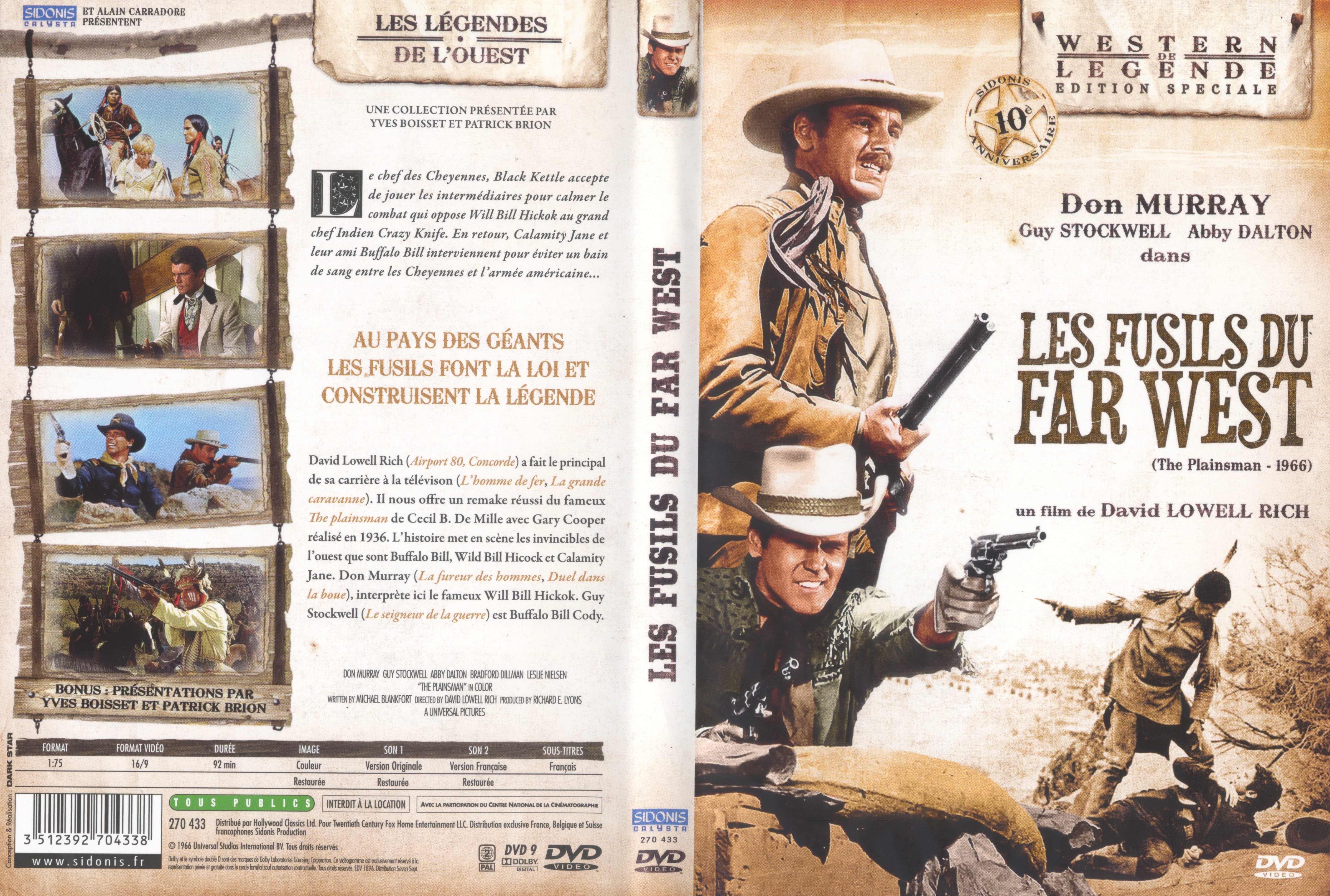 Jaquette DVD Les fusils du Far West