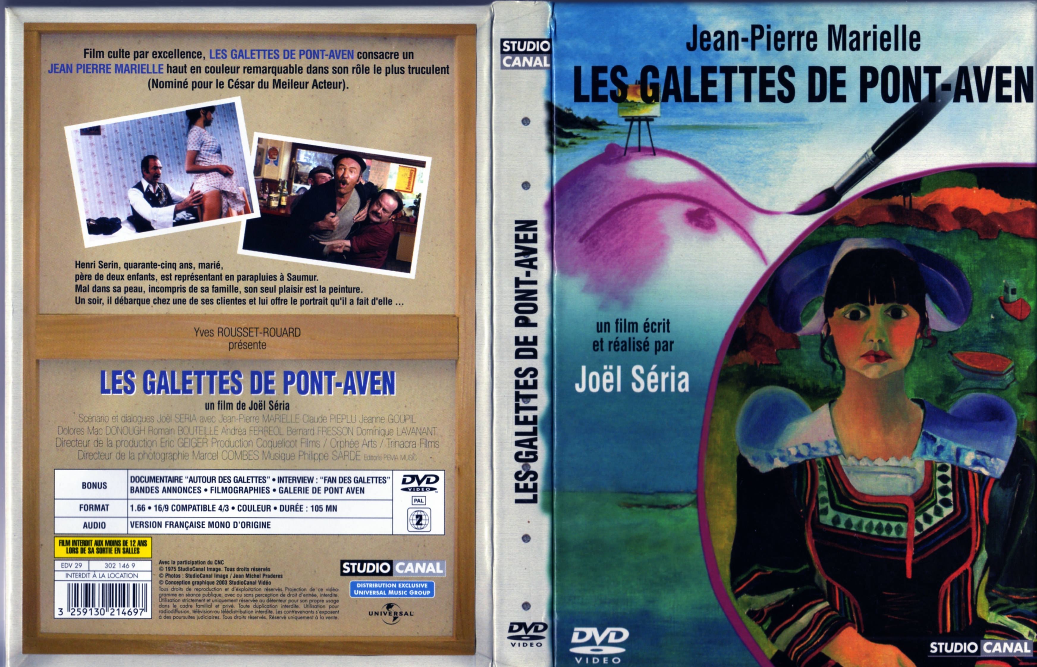 Jaquette DVD Les galettes de Pont-Aven v2