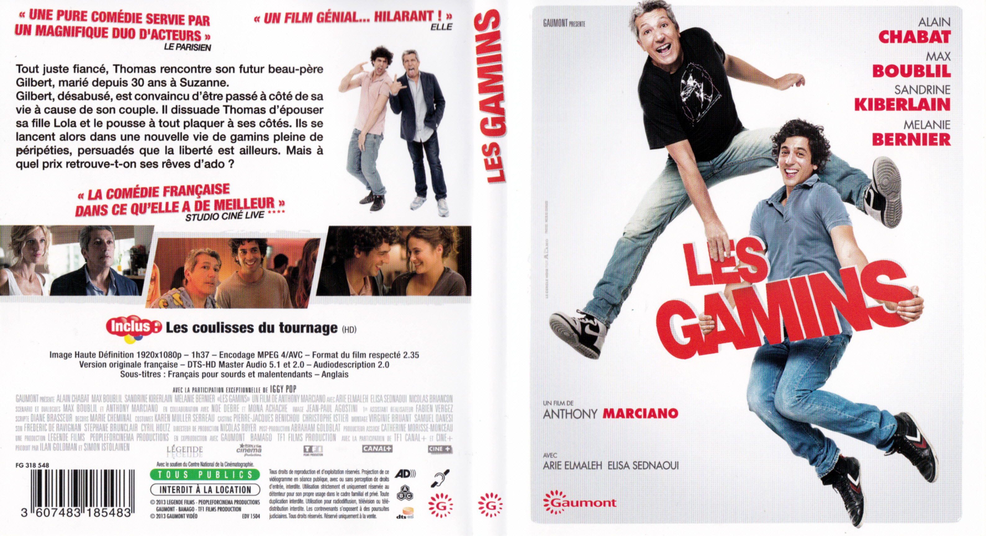 Jaquette DVD Les gamins (BLU-RAY)