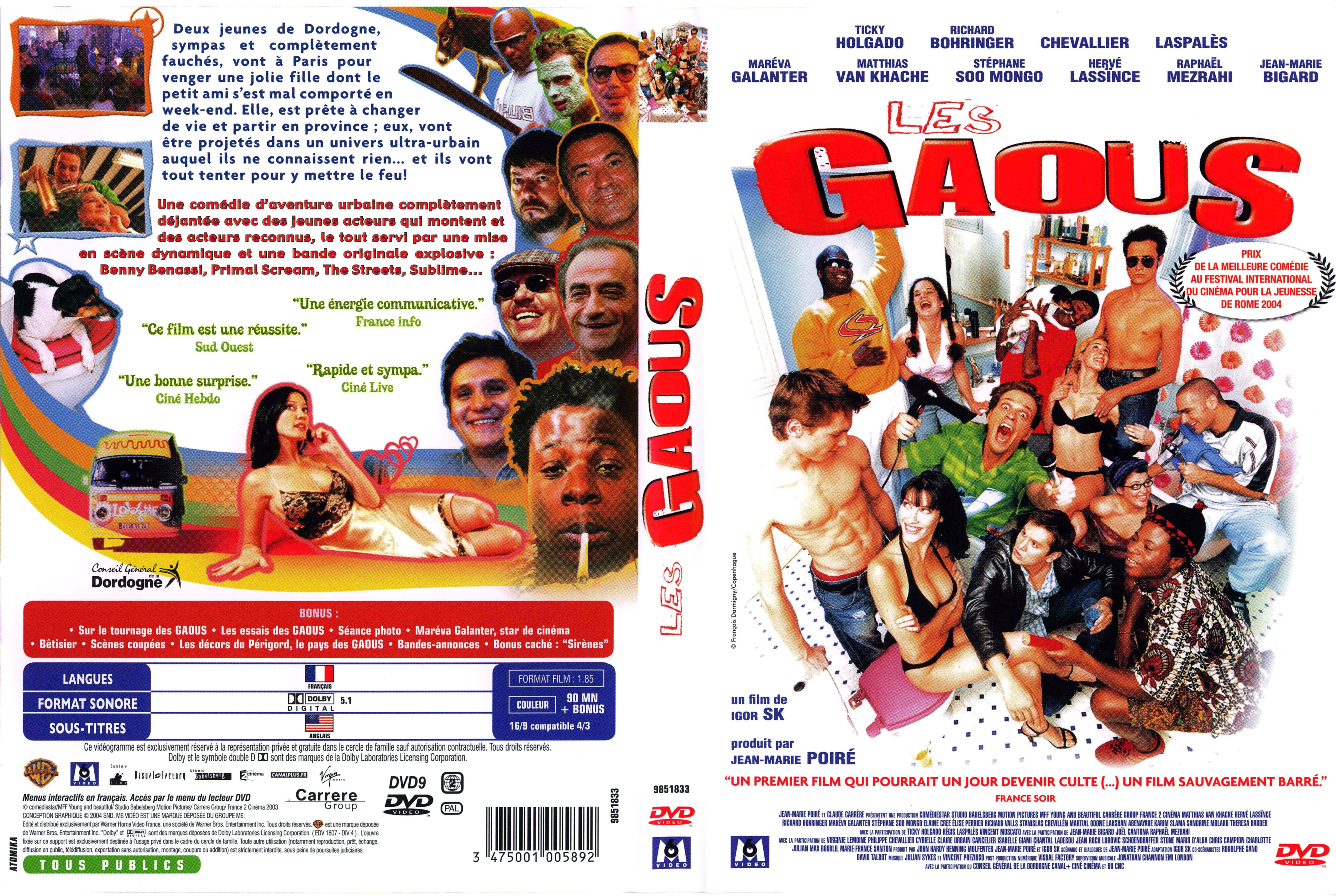 Jaquette DVD Les gaous