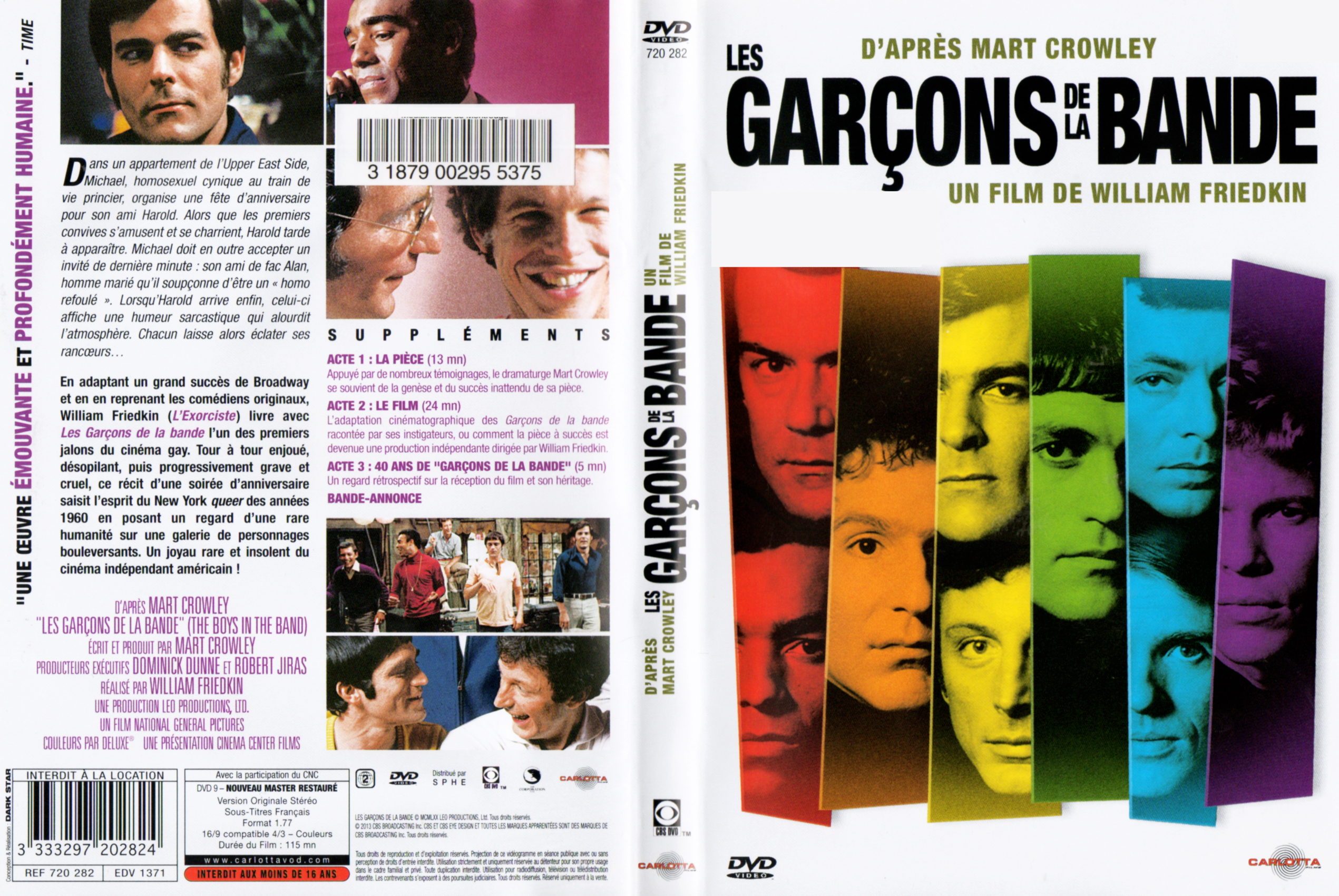 Jaquette DVD Les garons de la bande