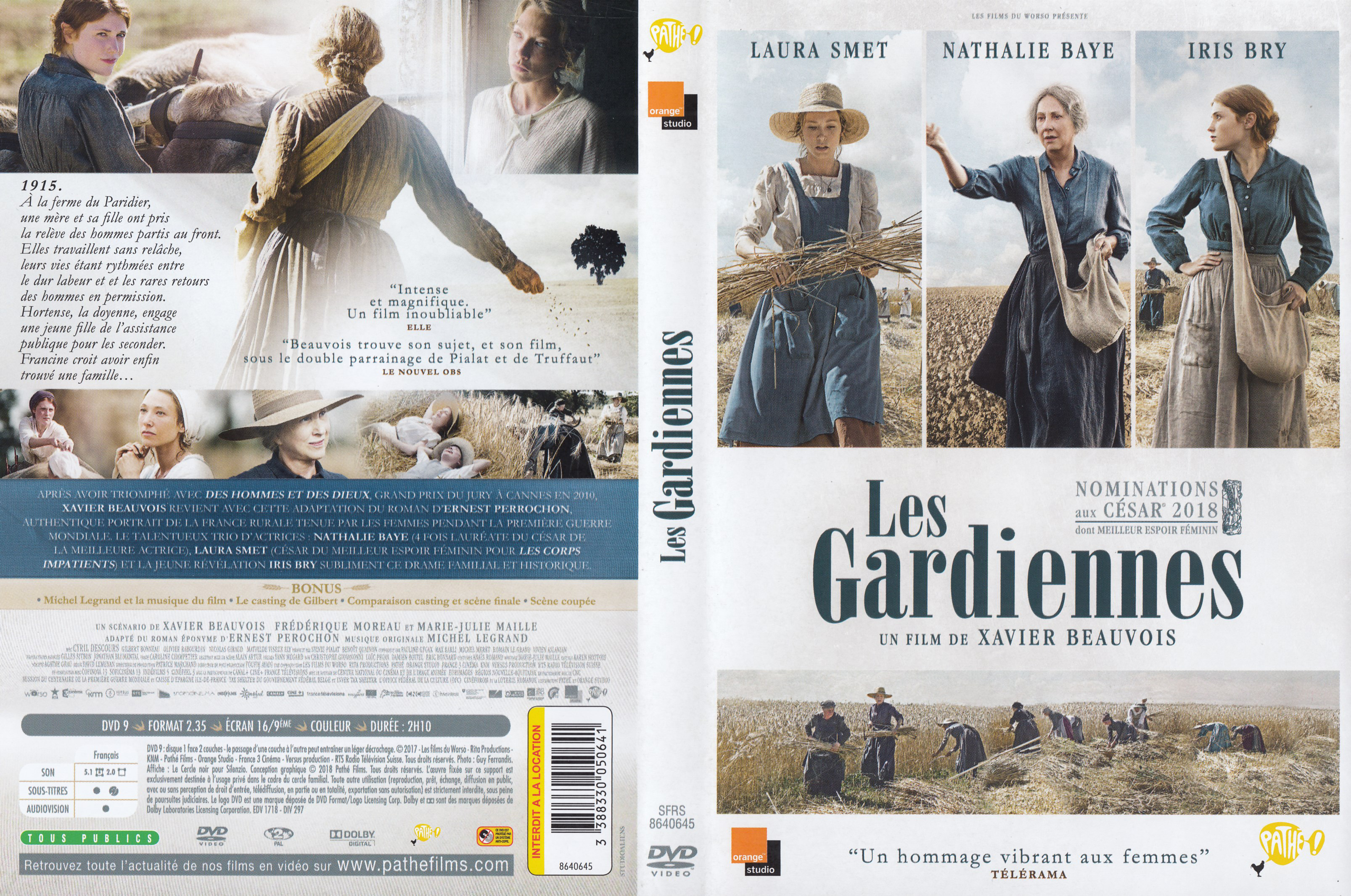 Jaquette DVD Les gardiennes