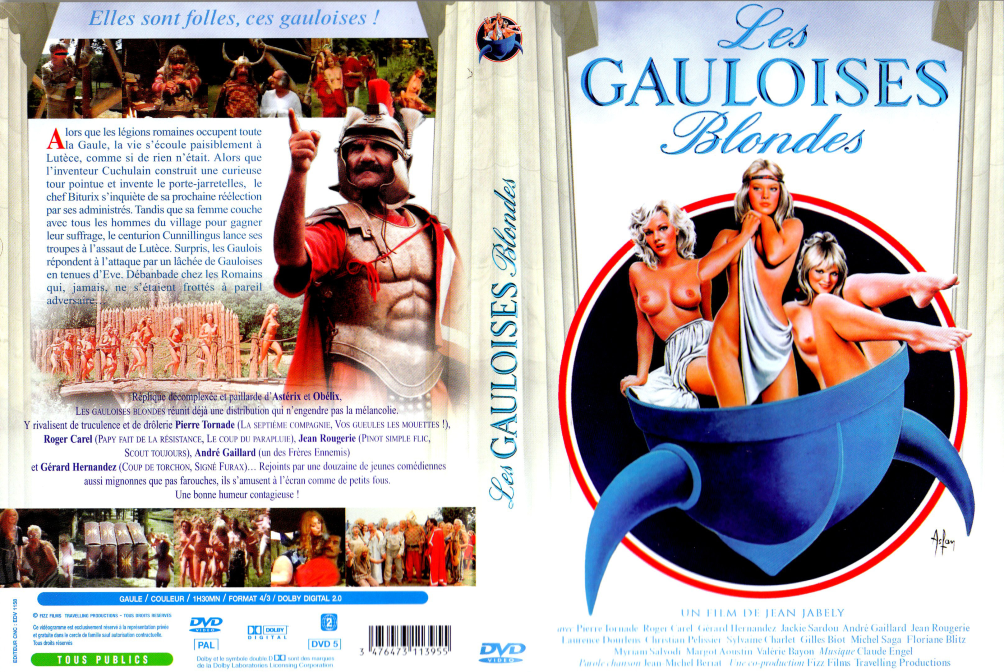 Jaquette DVD Les gauloises blondes